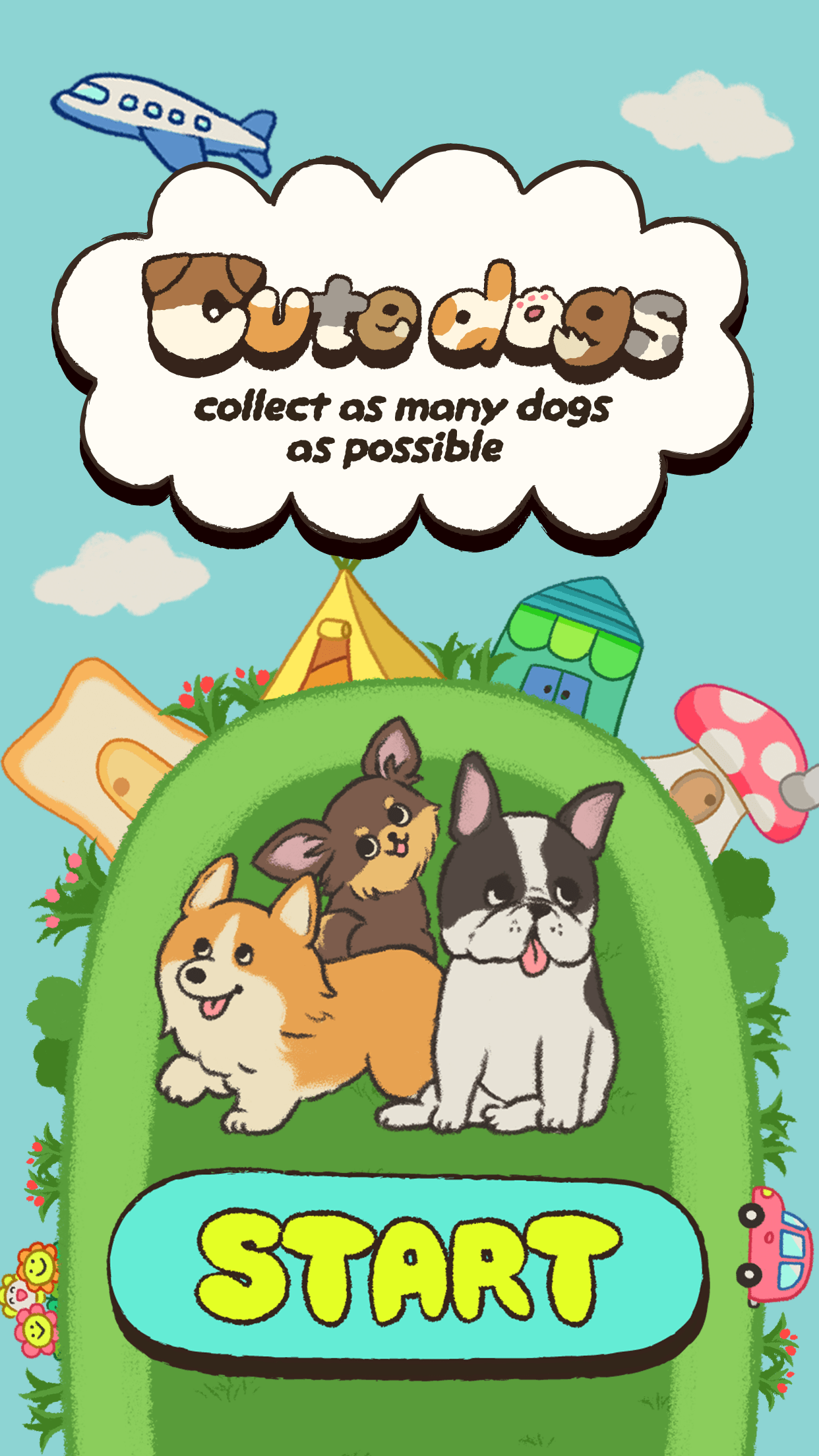 اسکرین شات 1 بازی Cute dogs