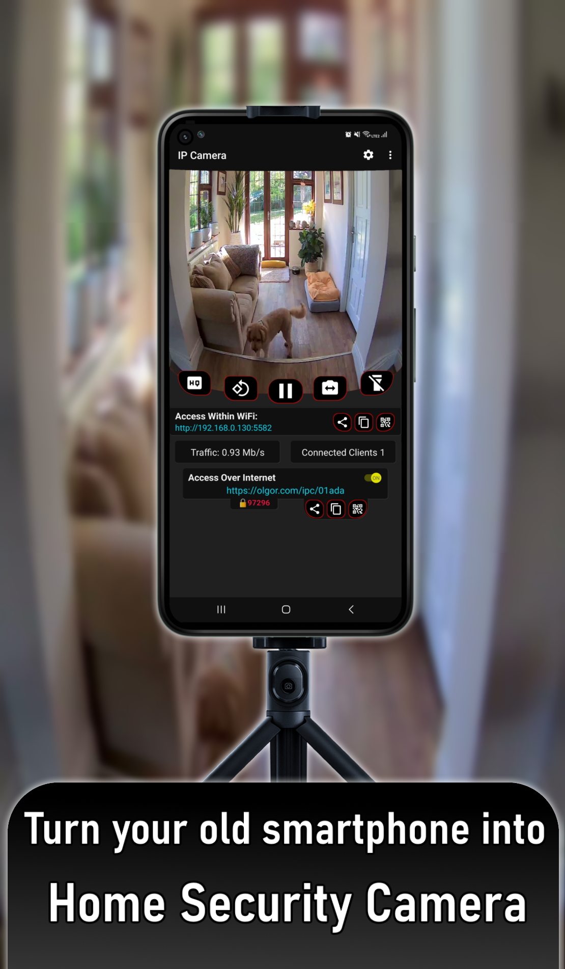 اسکرین شات 2 برنامه WiFi IP Camera
