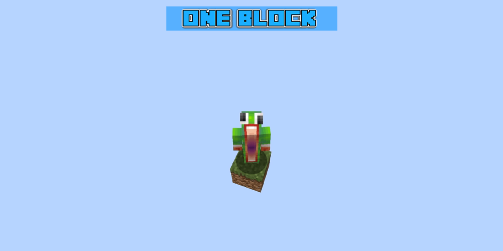 اسکرین شات 3 برنامه One Block Survival Minecraft Map Skyblock
