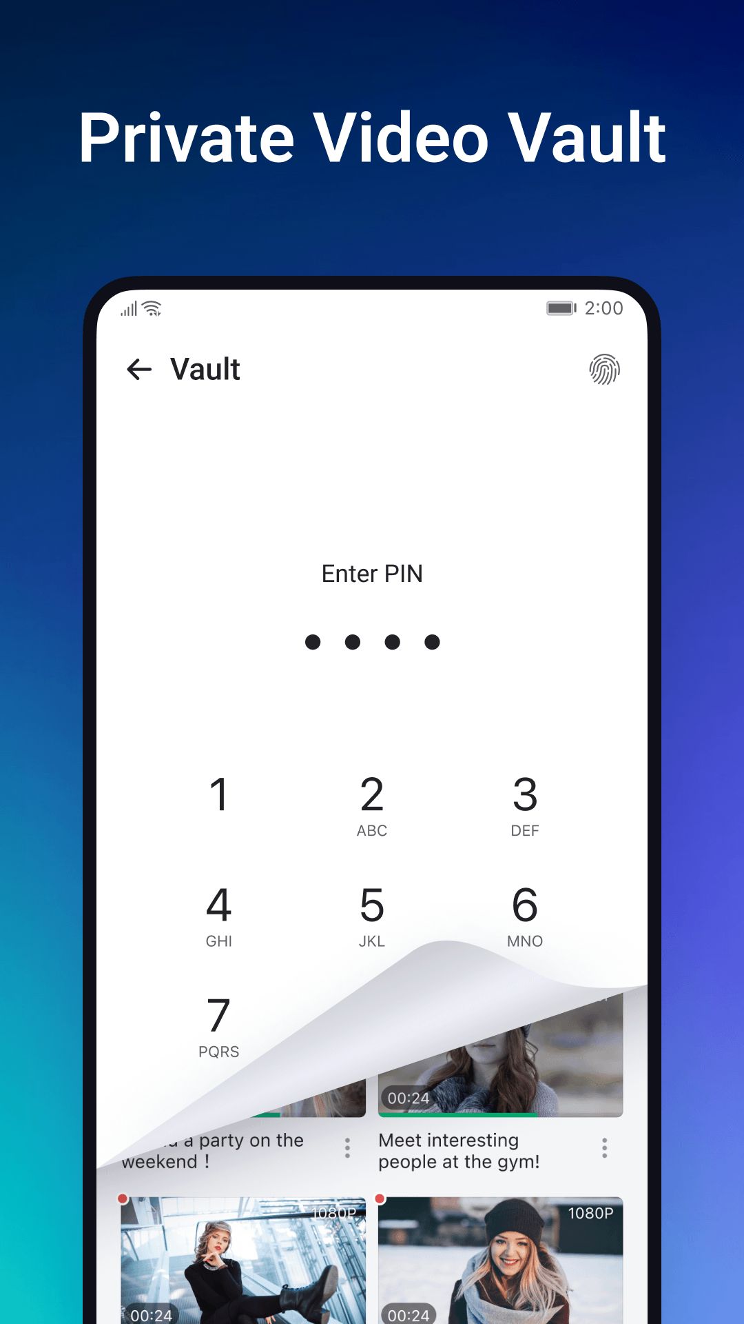 اسکرین شات 6 برنامه OnePlayer - Video Downloader