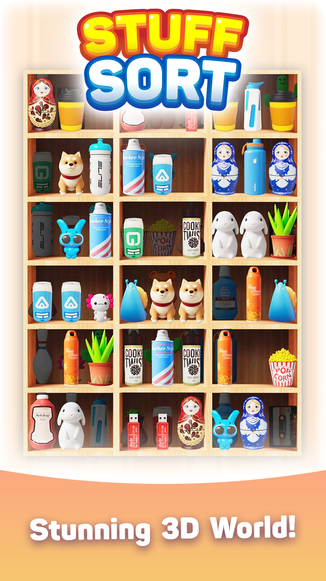 اسکرین شات 7 بازی Stuff Sort - Sorting Master