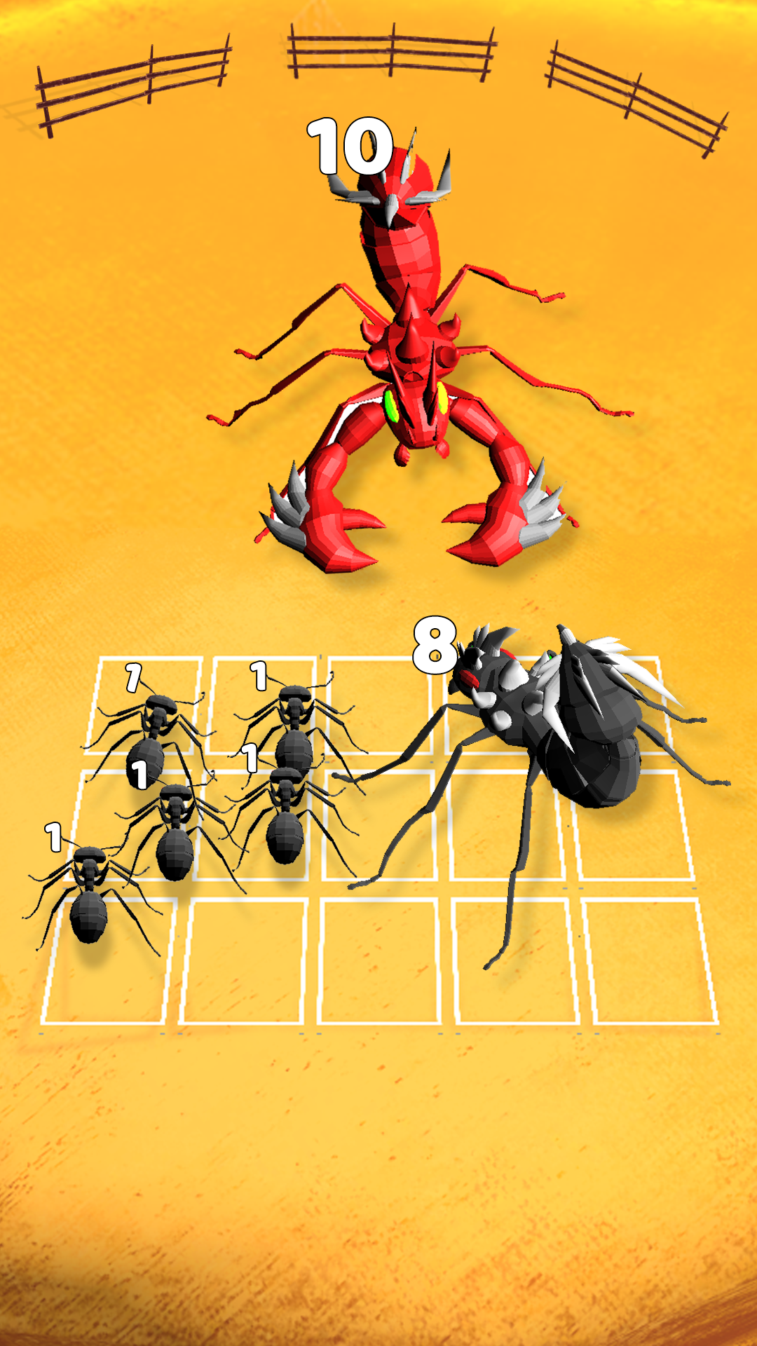 اسکرین شات 2 بازی Merge Ant: Insect Fusion