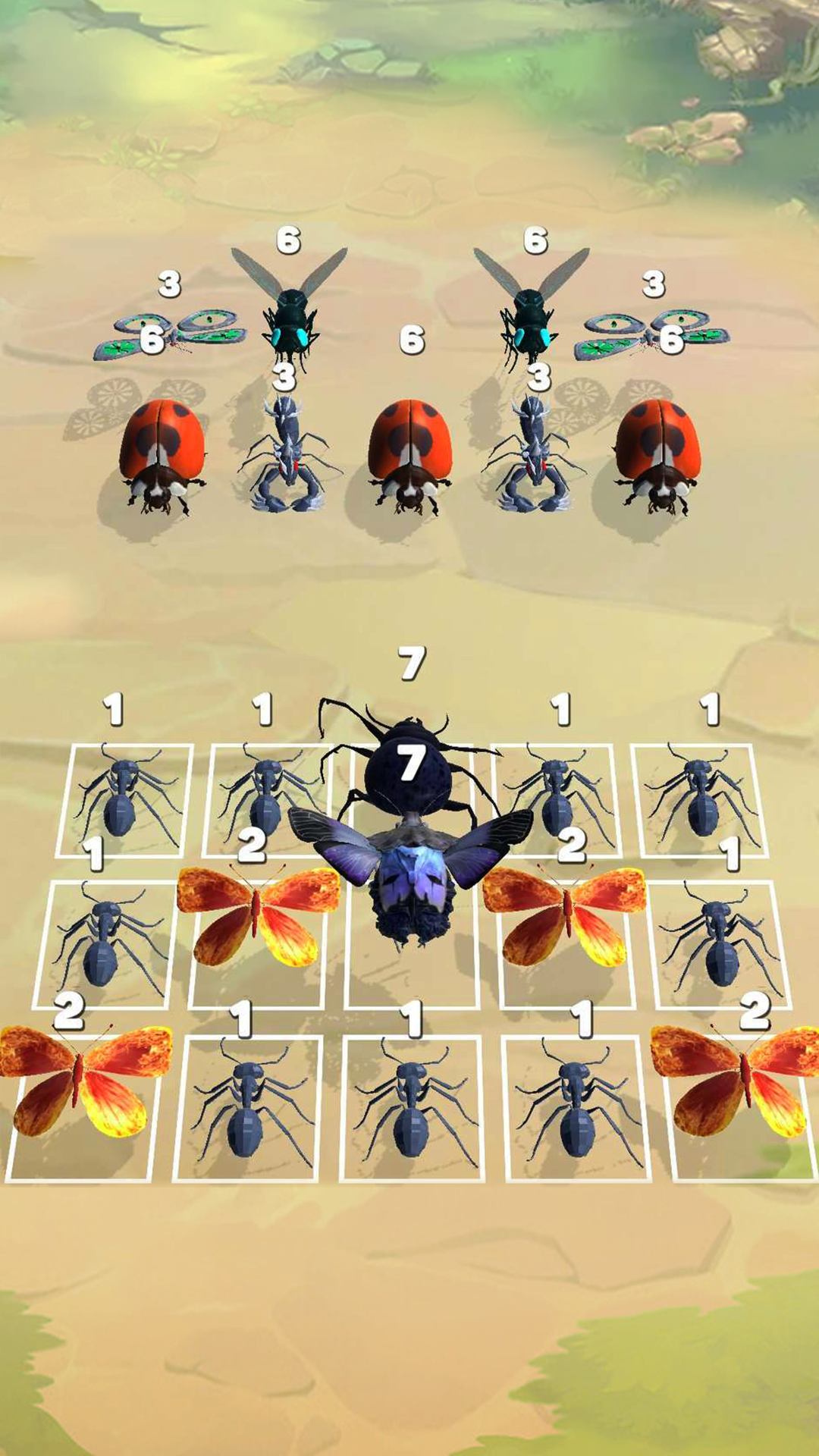 اسکرین شات 4 بازی Merge Ant: Insect Fusion