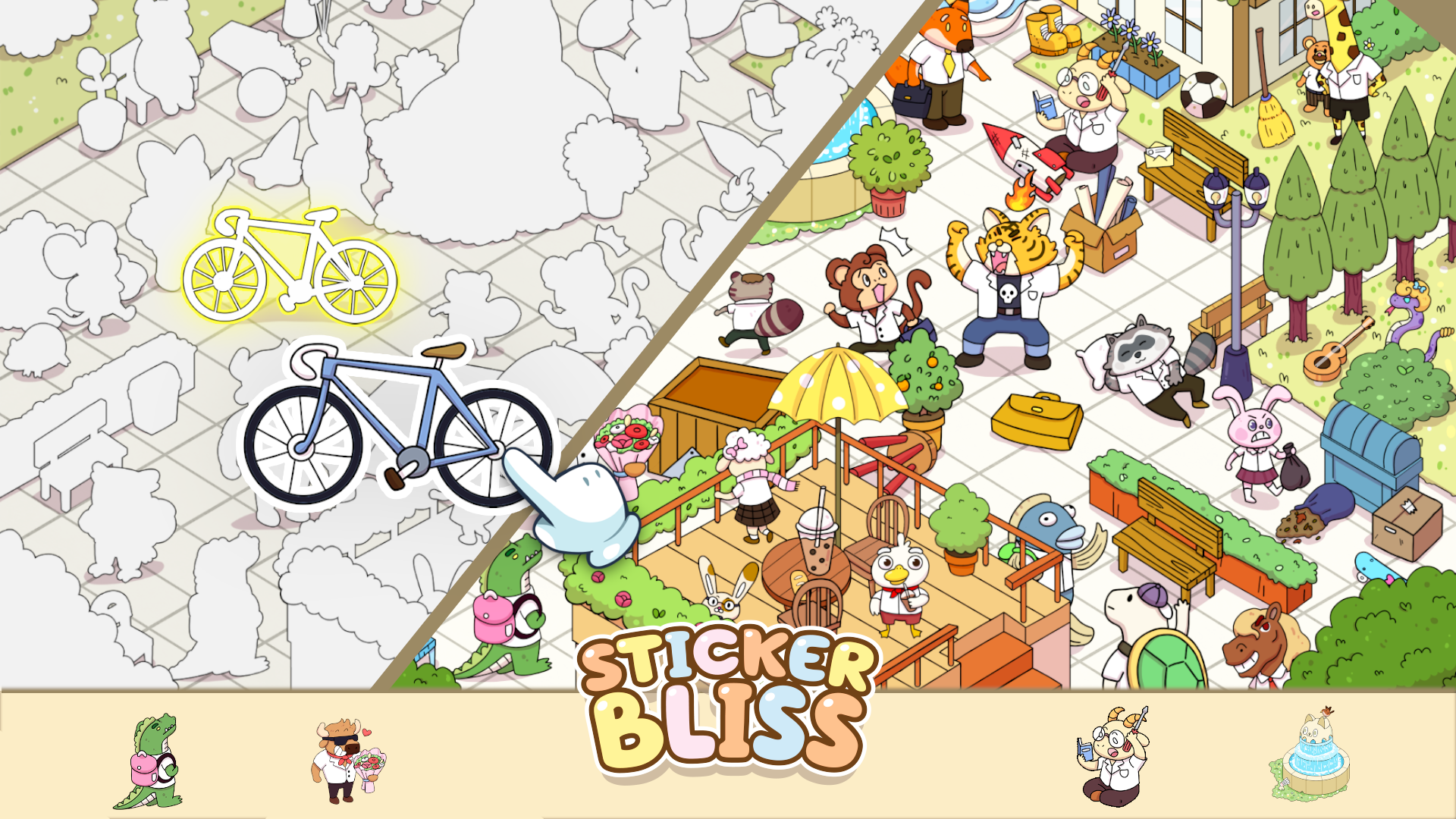 اسکرین شات 1 بازی Sticker Bliss - Color Book
