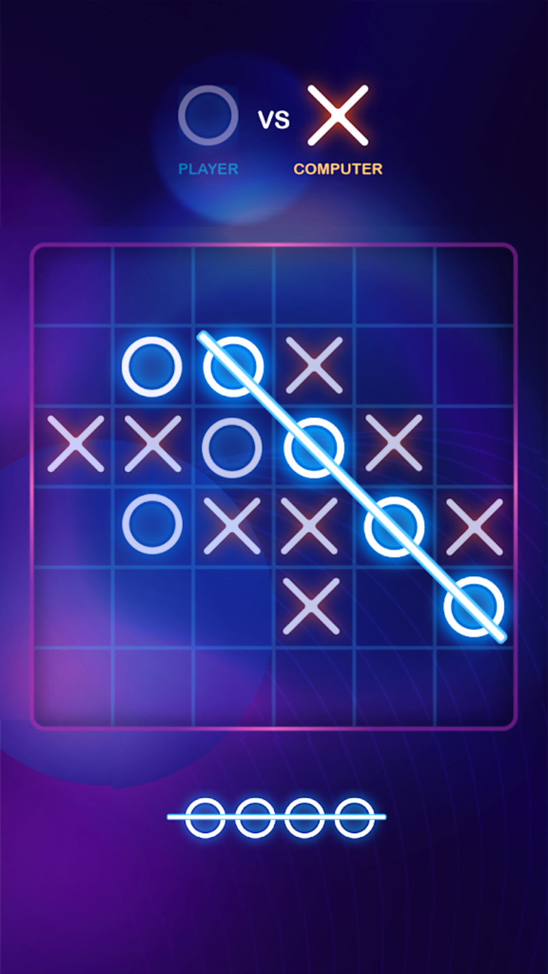اسکرین شات 5 بازی Tic Tac Toe 2 Player: XO Game