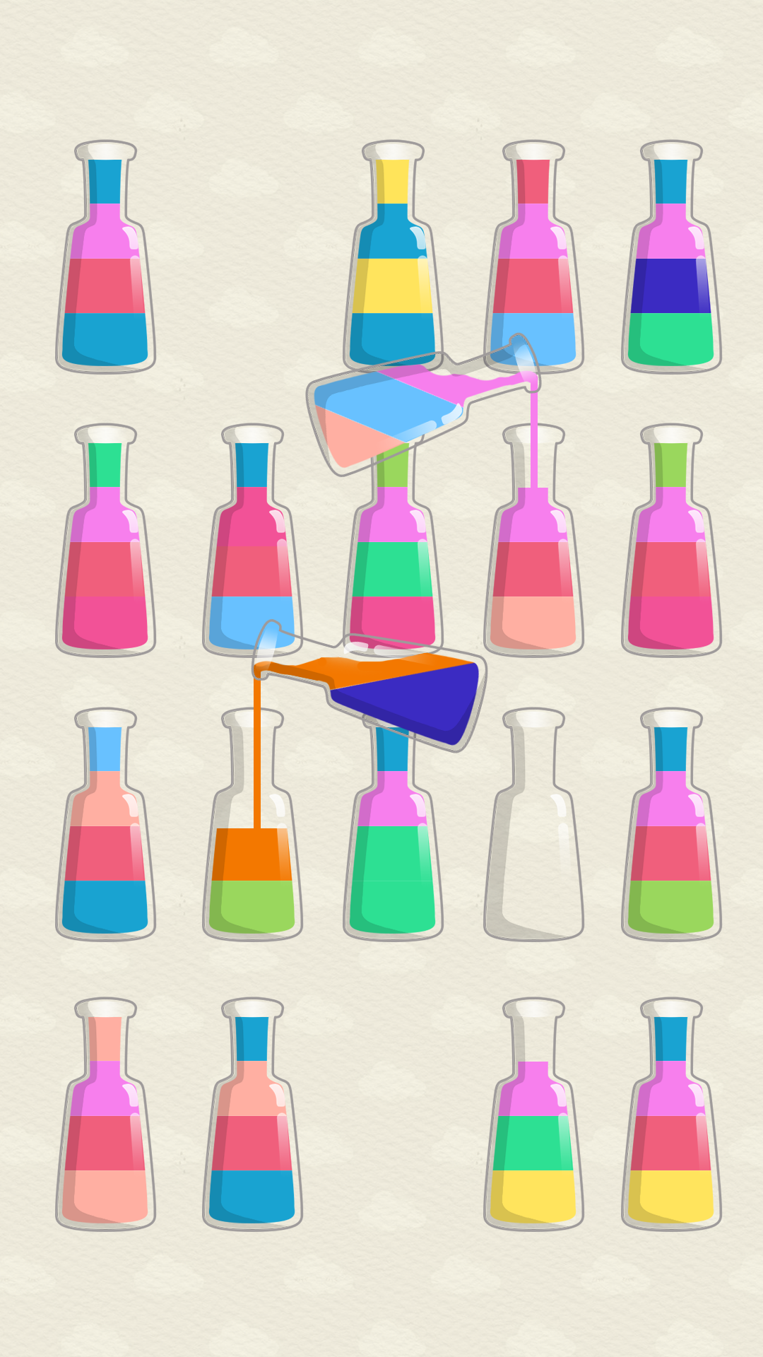 اسکرین شات 3 بازی Water Sort Puzzle - Color Game