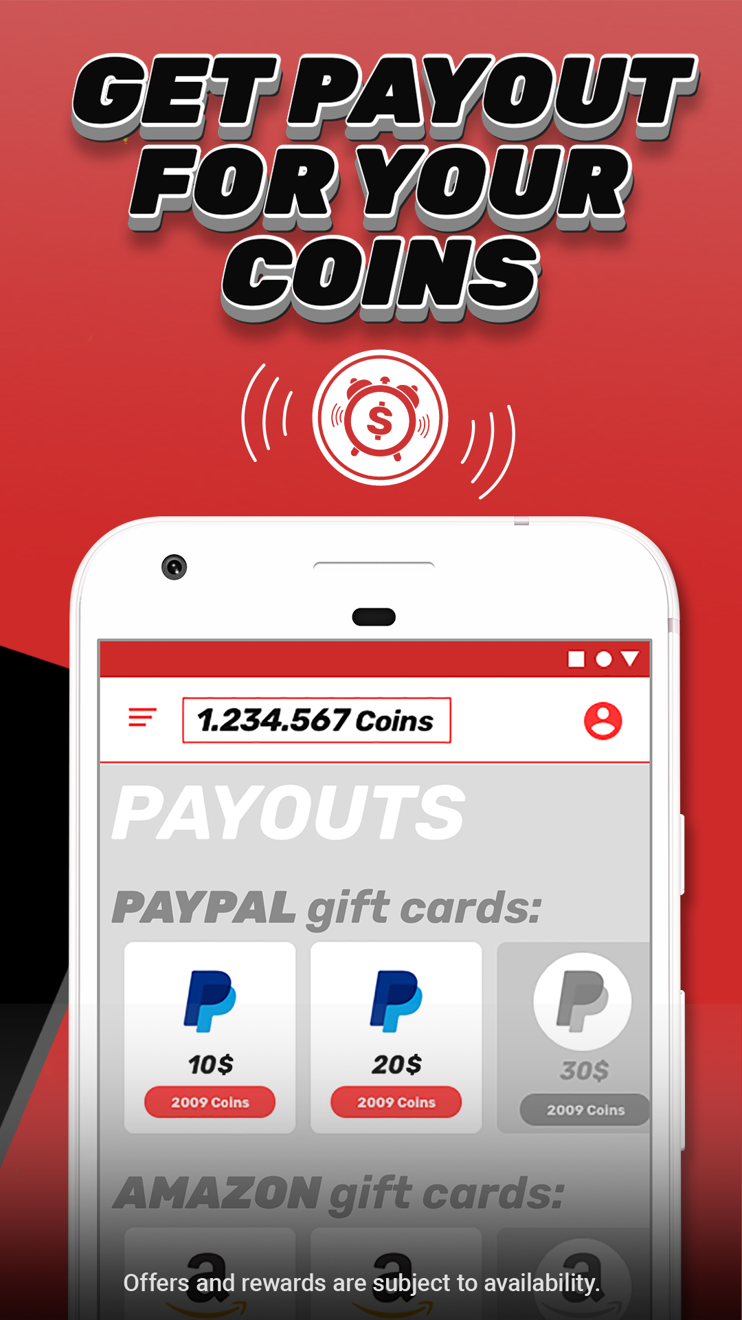 اسکرین شات 5 برنامه Cash Alarm: Games & Rewards
