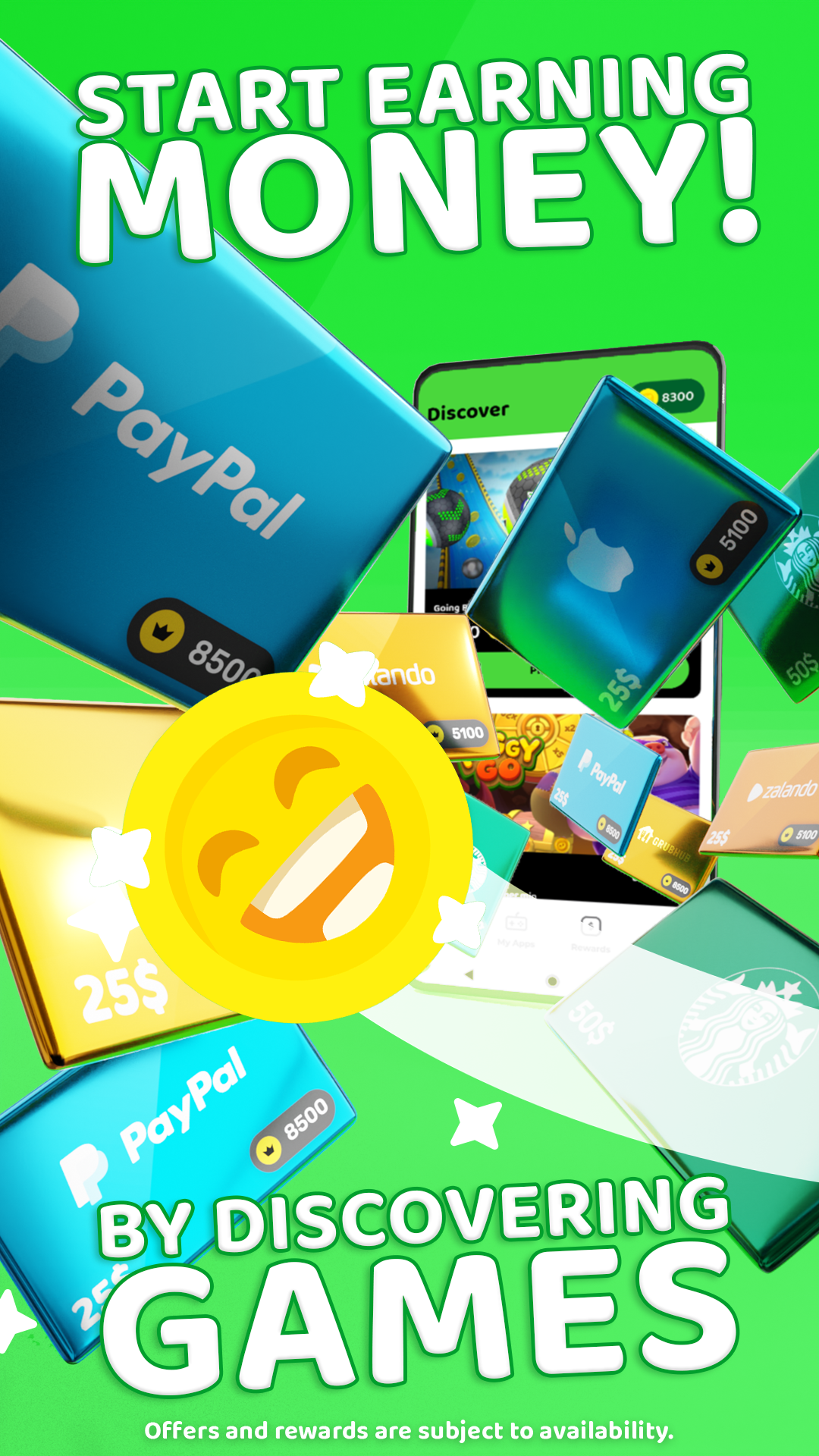 اسکرین شات 1 برنامه Cash’em All: Play & Win