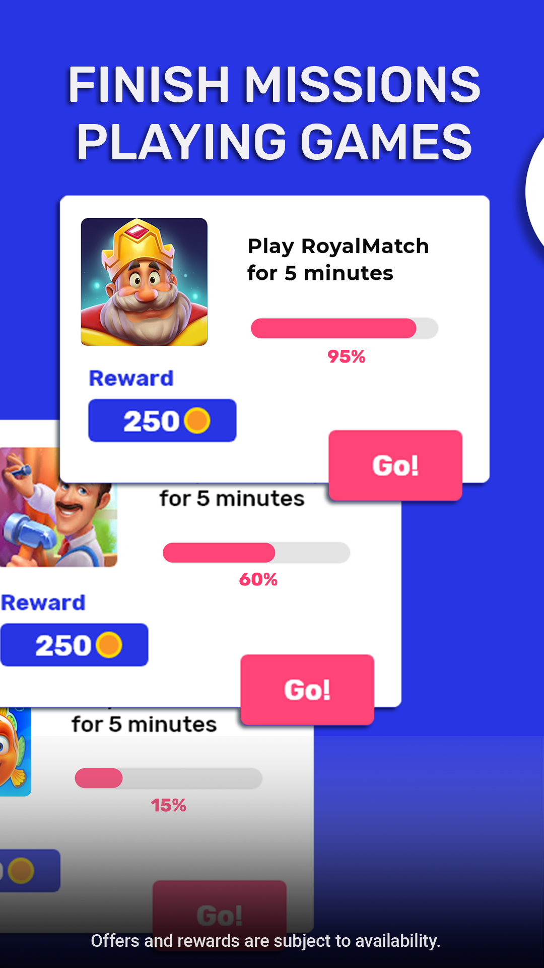 اسکرین شات 2 برنامه Cashyy - Play and win money