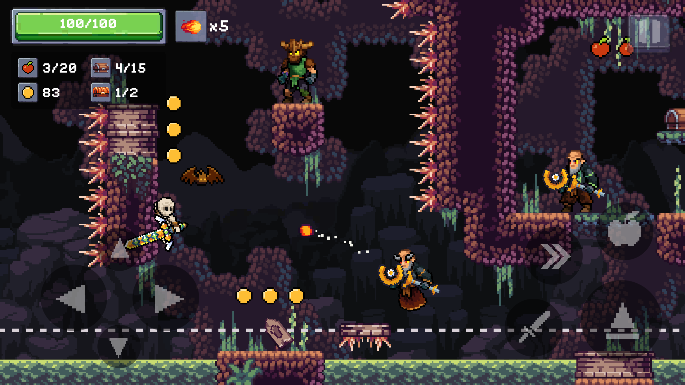 اسکرین شات 7 بازی Apple Knight 2: Fun Platformer
