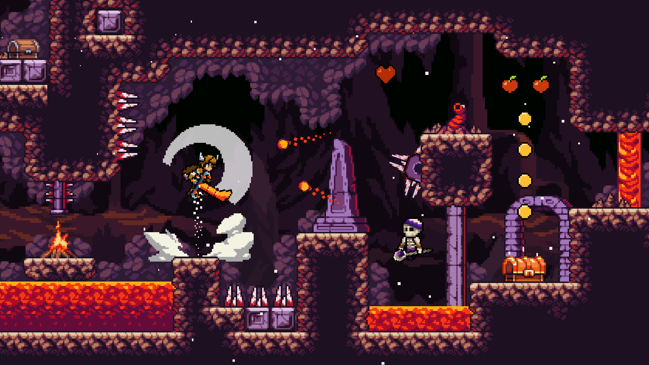 اسکرین شات 8 بازی Apple Knight Action Platformer