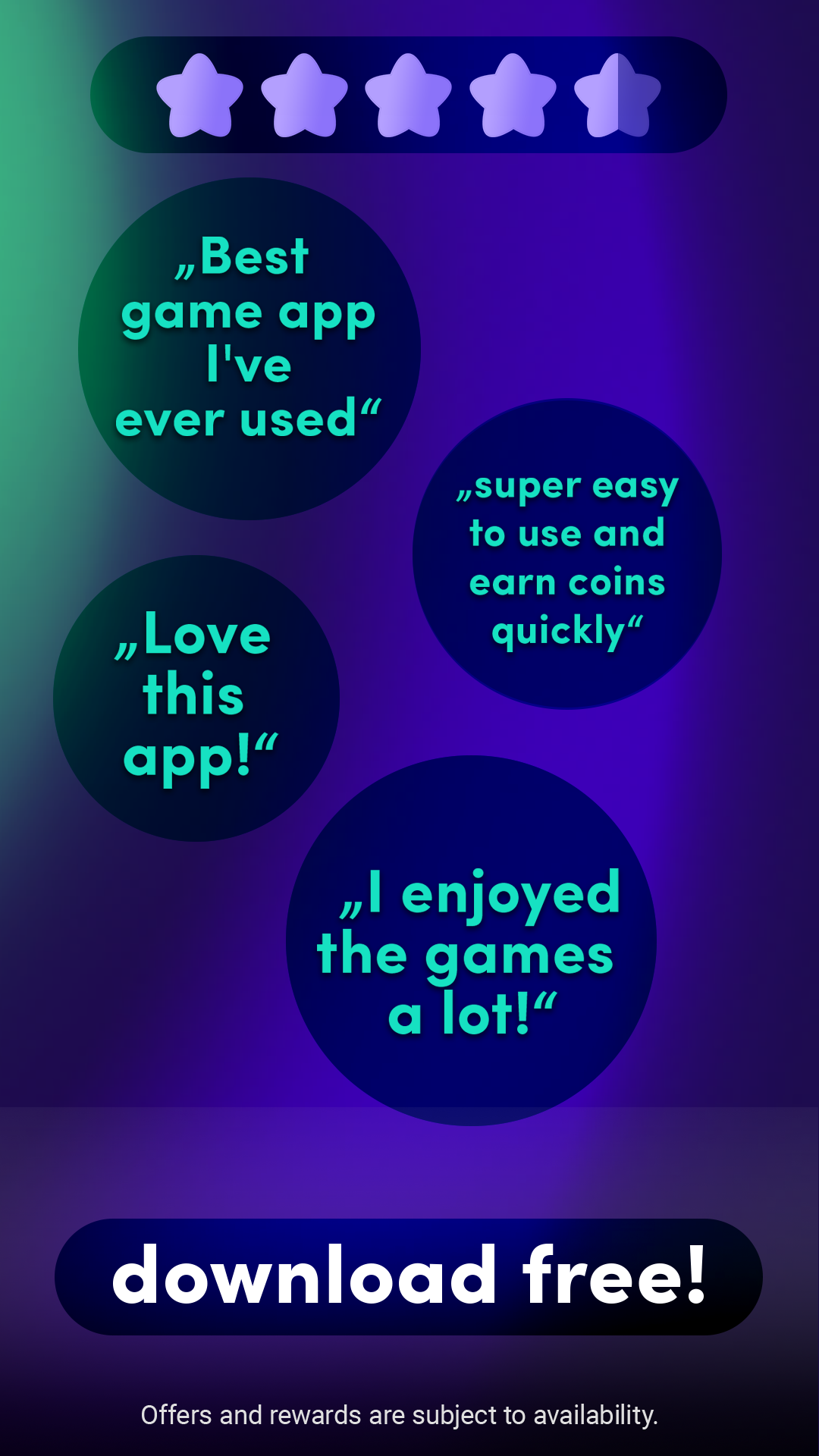 اسکرین شات 5 برنامه Money RAWR - The Rewards App