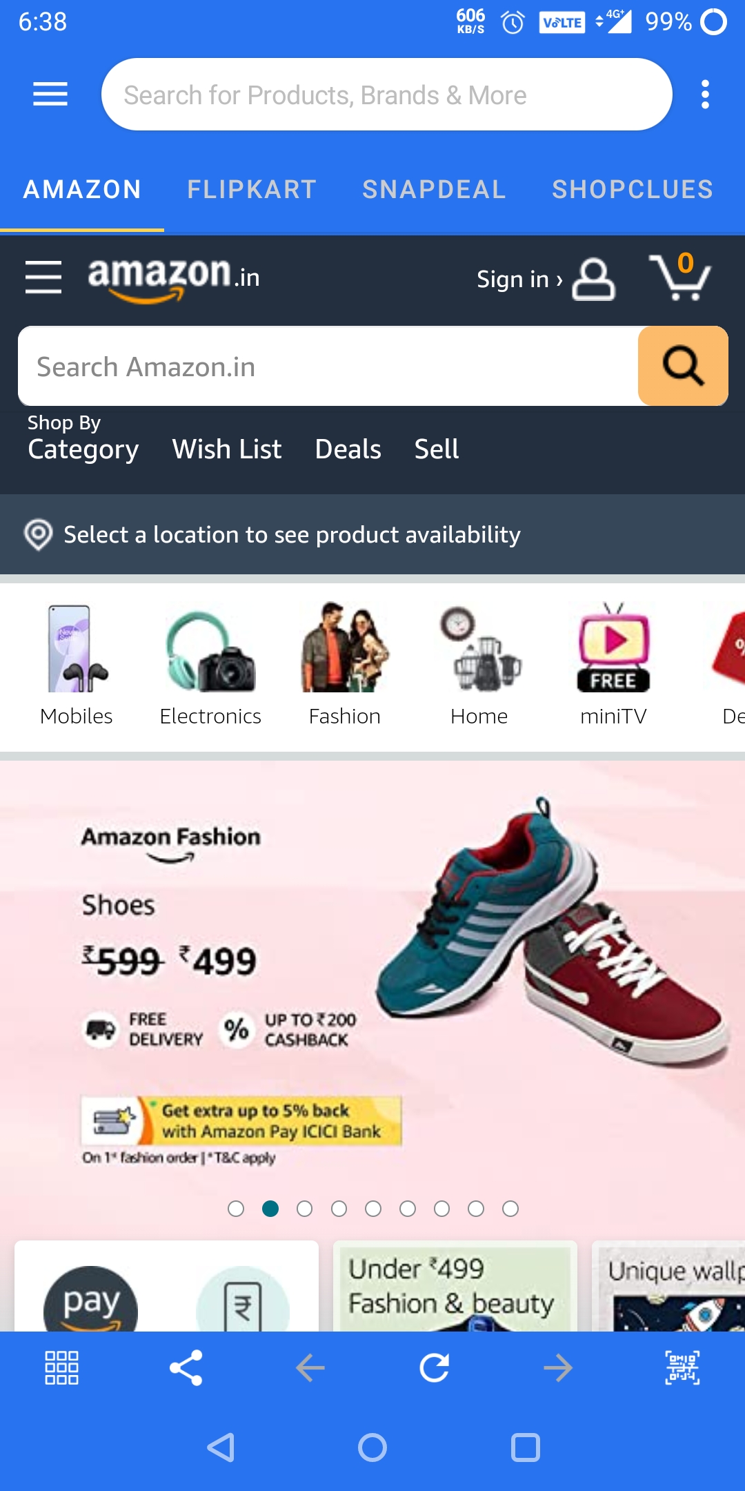 اسکرین شات 1 برنامه Shoppers Search - Shopping app