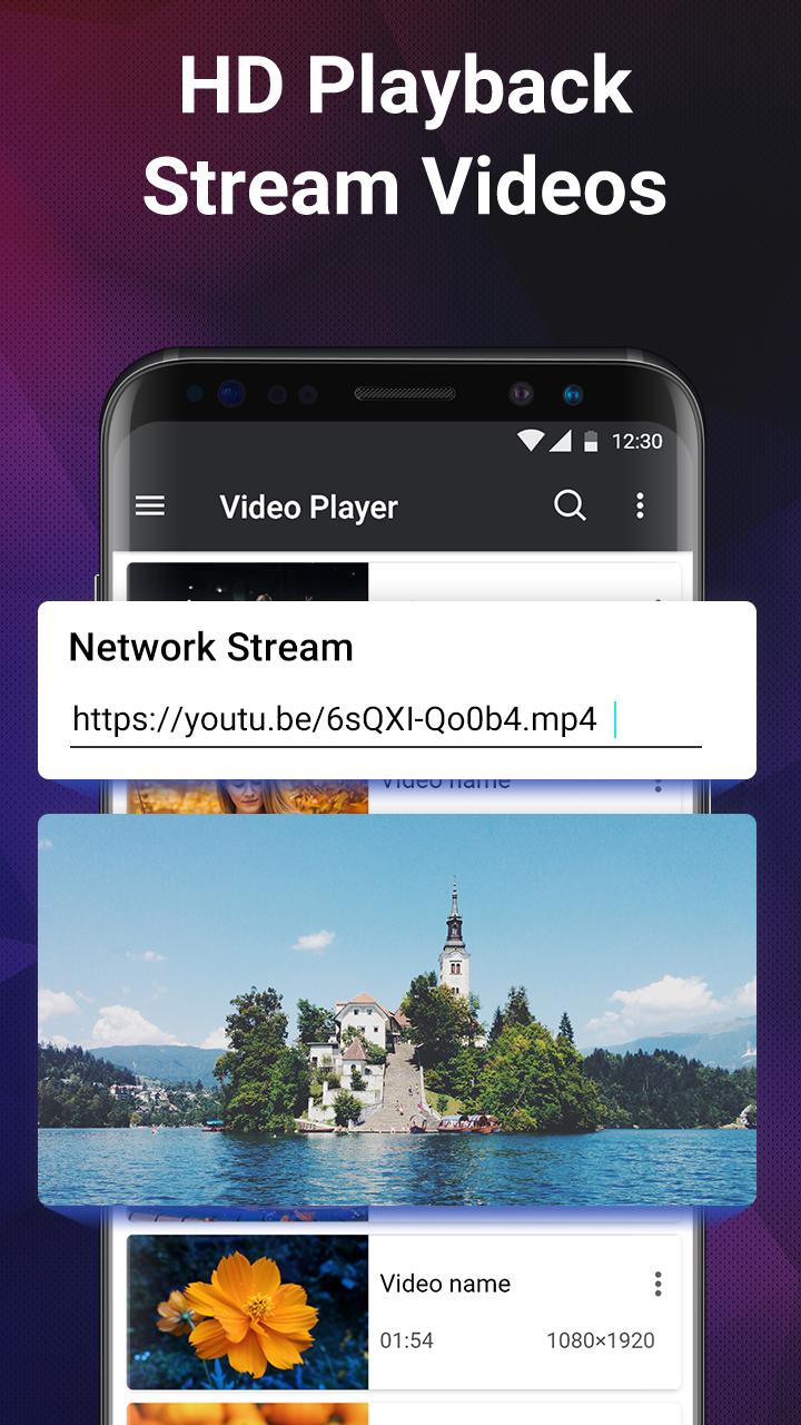 اسکرین شات 4 برنامه Video Player - Full HD Format