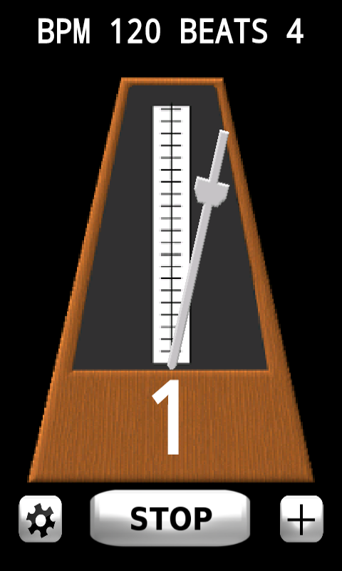 اسکرین شات 1 برنامه Metronome - Tempo