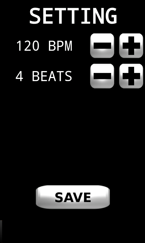 اسکرین شات 4 برنامه Metronome - Tempo