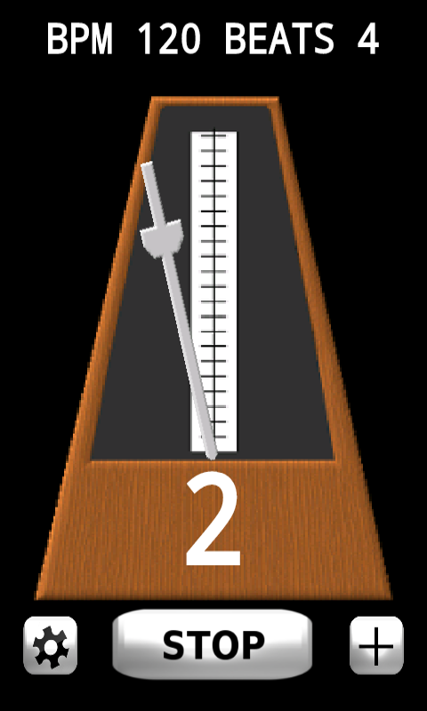 اسکرین شات 2 برنامه Metronome - Tempo