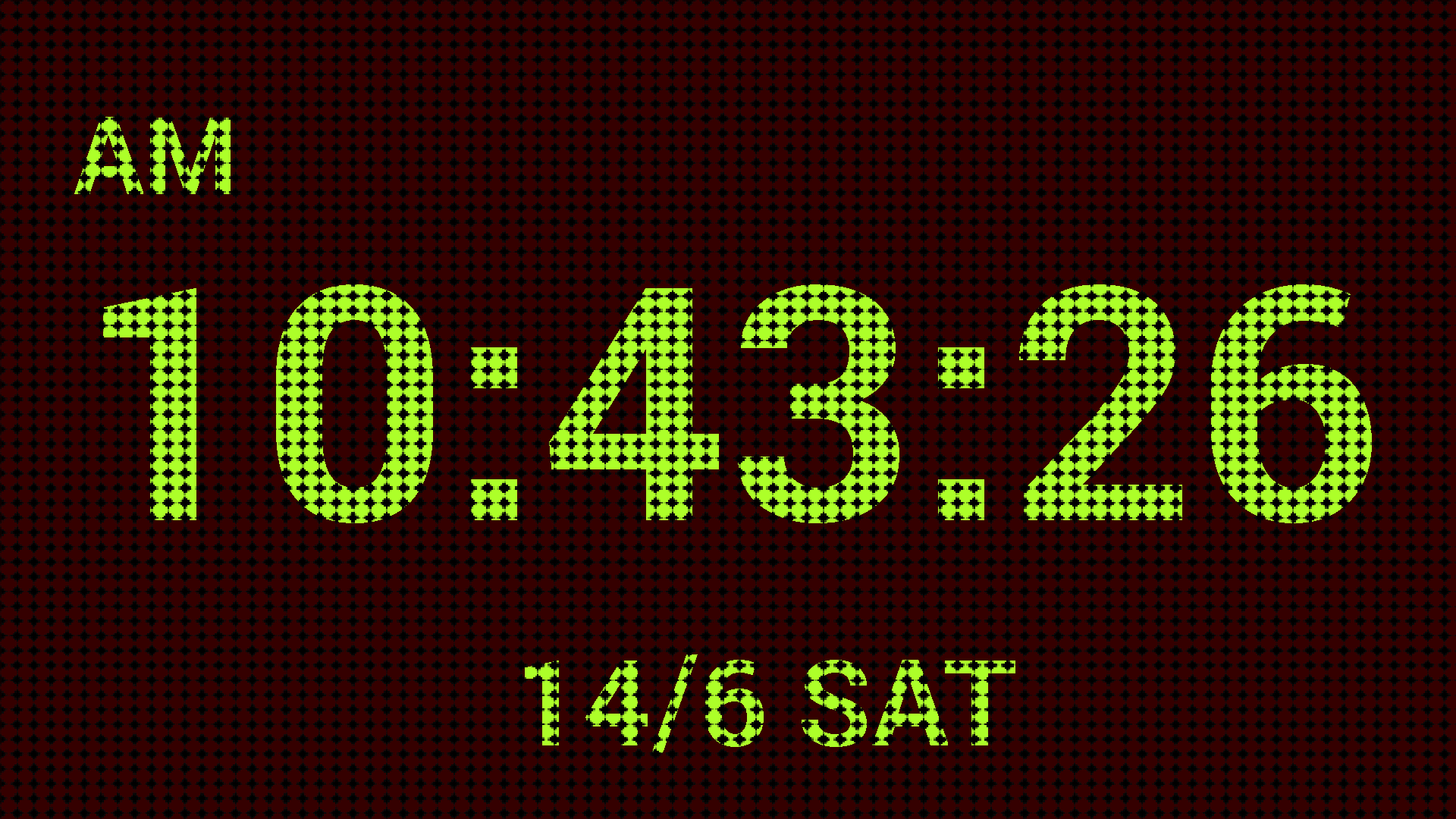اسکرین شات 6 برنامه LED Digital Table Clock