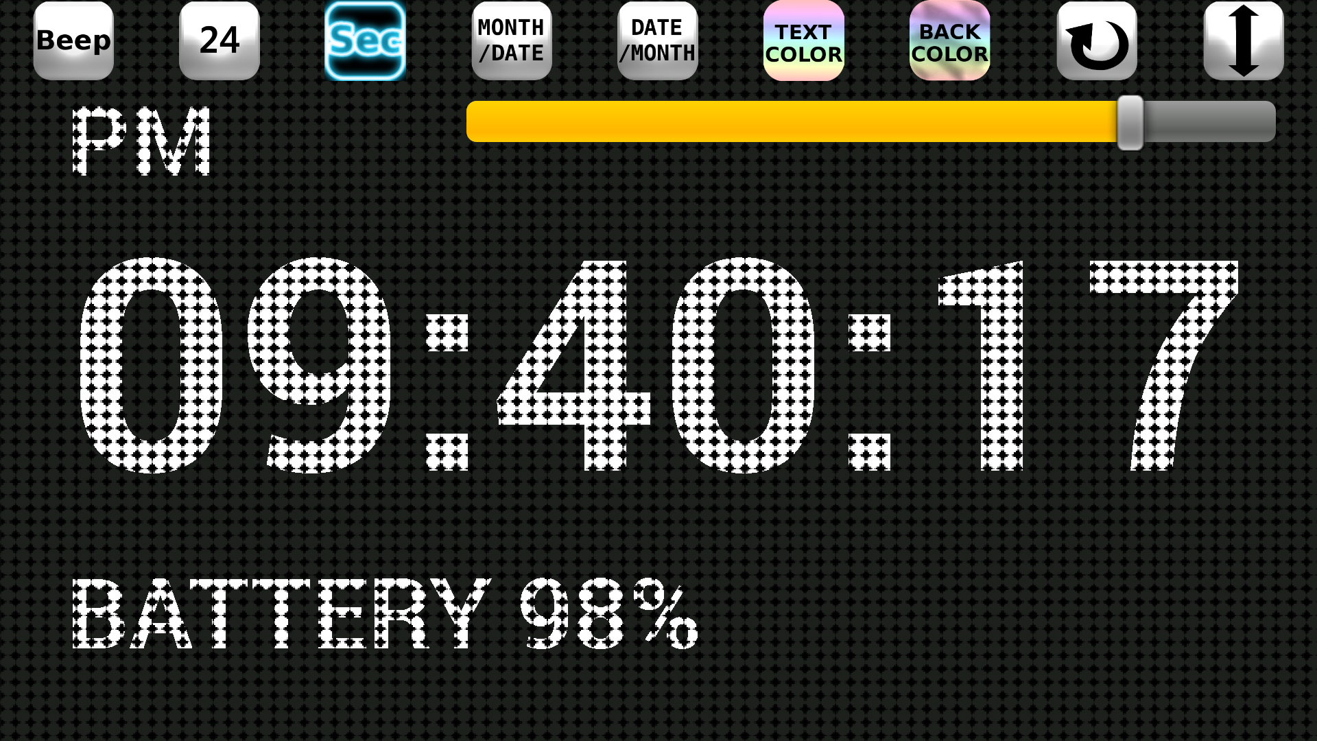 اسکرین شات 2 برنامه LED Digital Table Clock