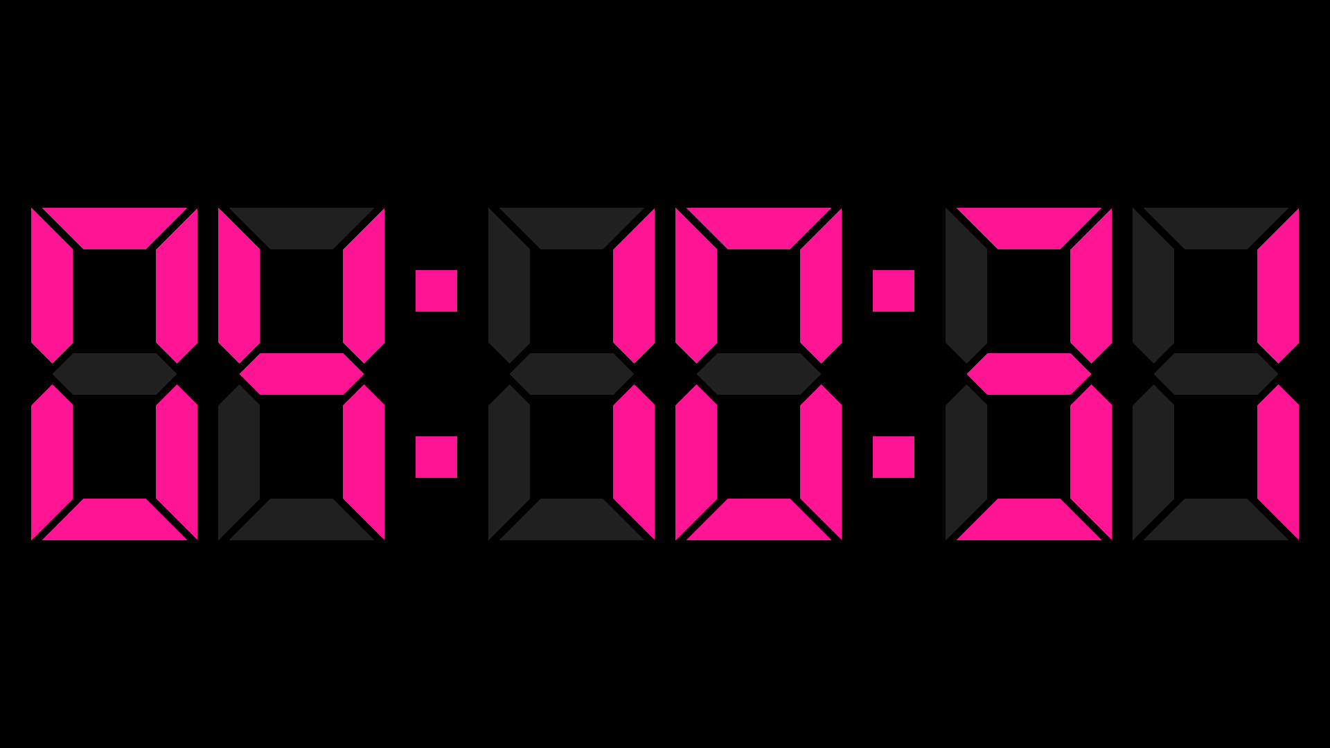 اسکرین شات 2 برنامه Digital Table Clock 2