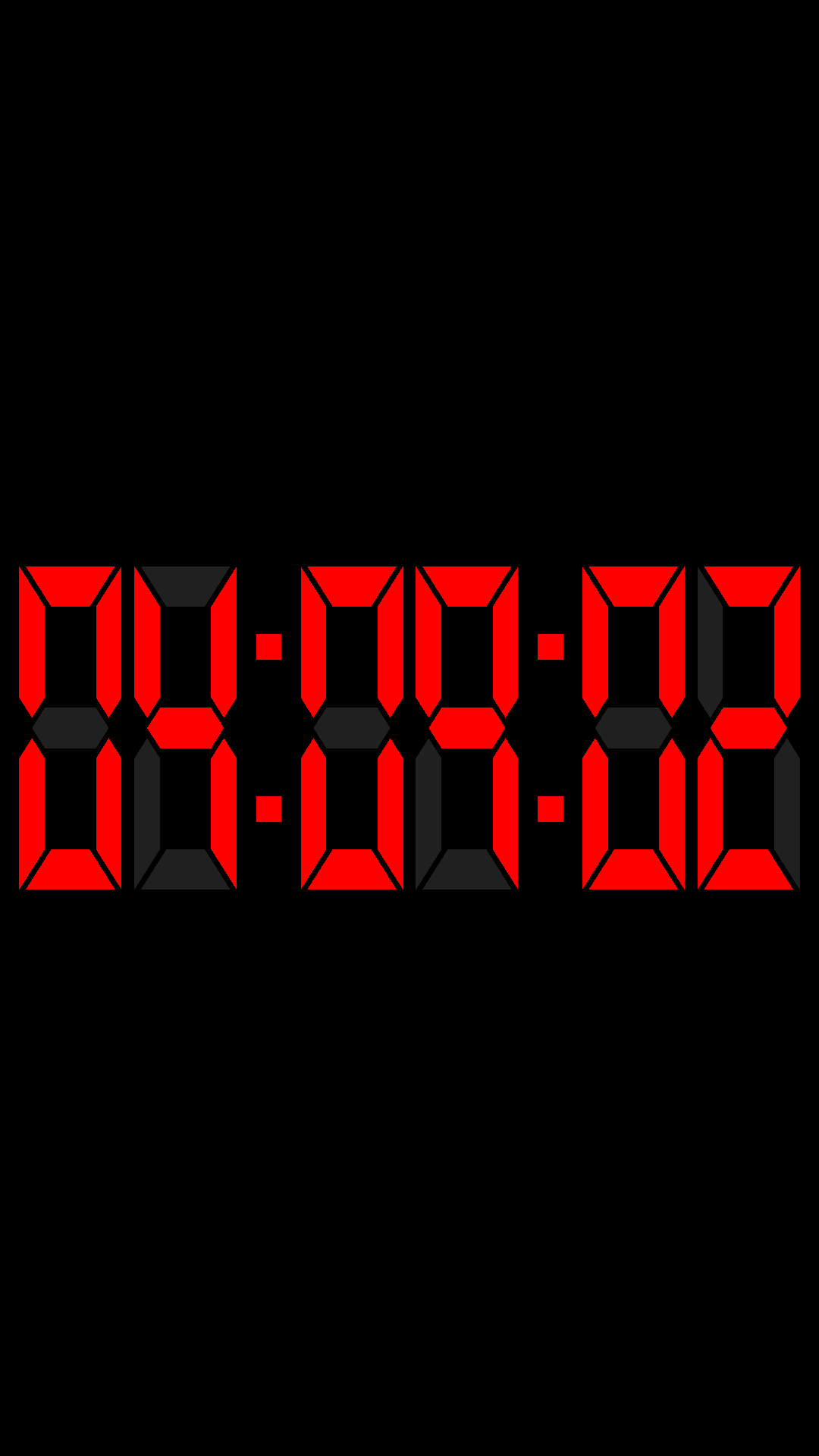 اسکرین شات 4 برنامه Digital Table Clock 2