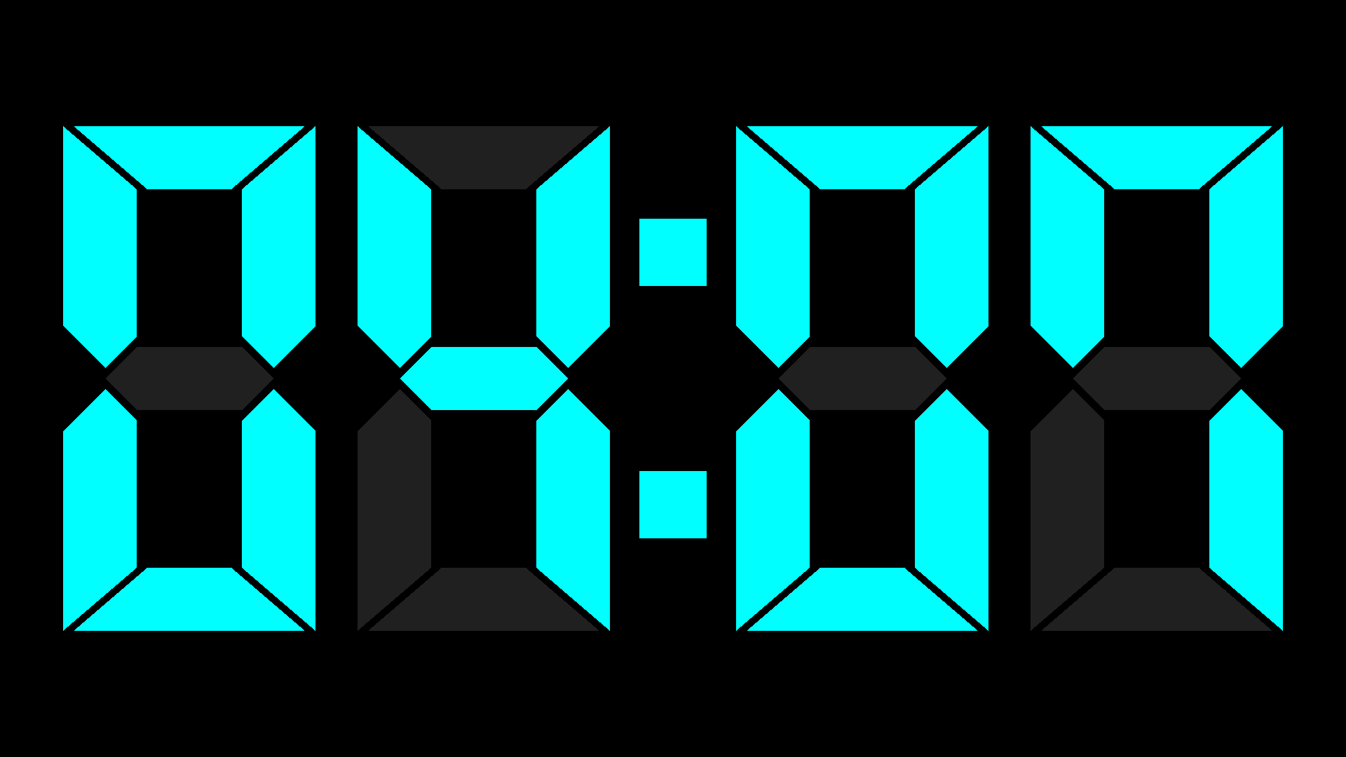 اسکرین شات 1 برنامه Digital Table Clock 2
