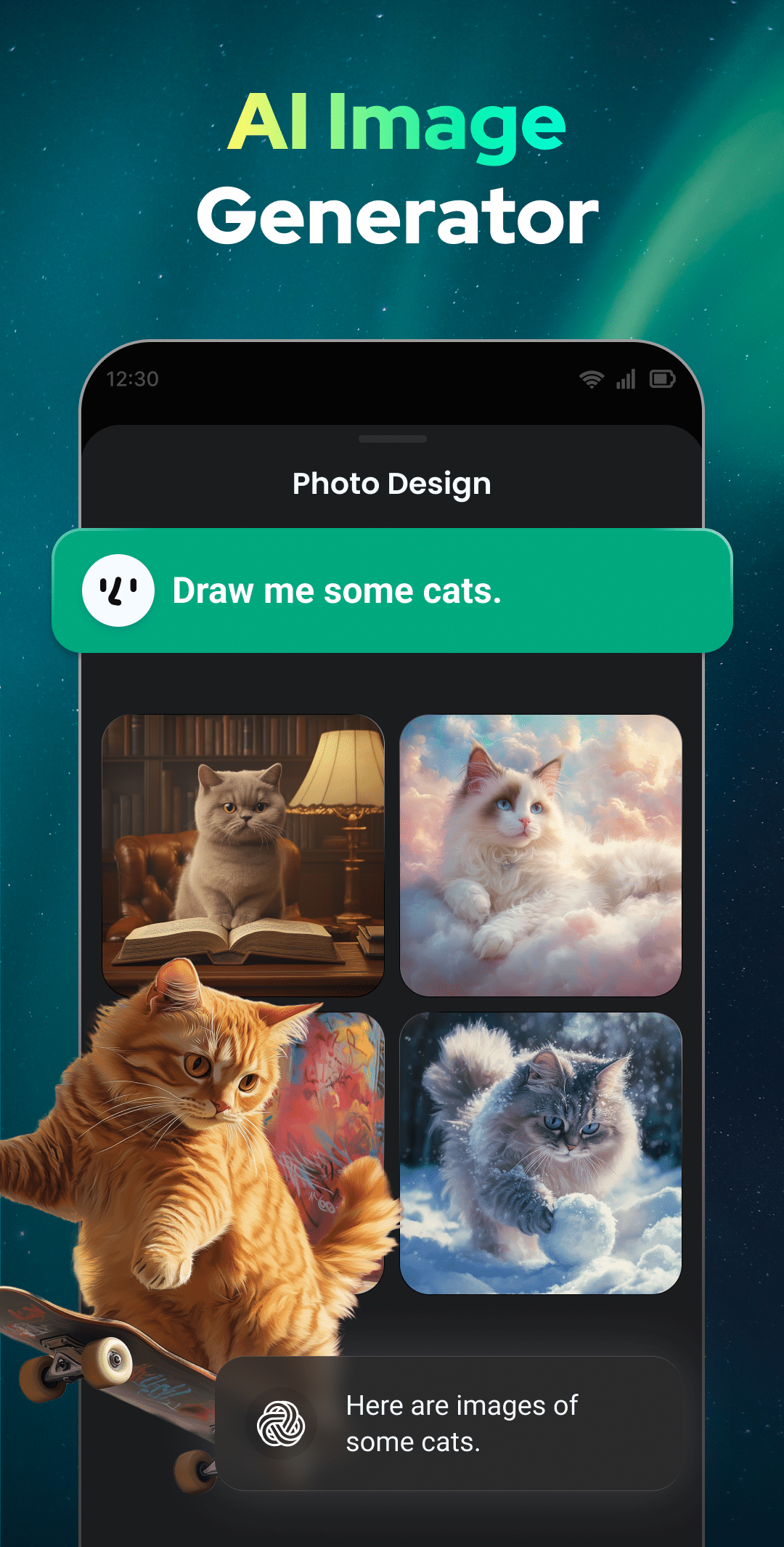 اسکرین شات 3 برنامه Open Chat - AI bot app