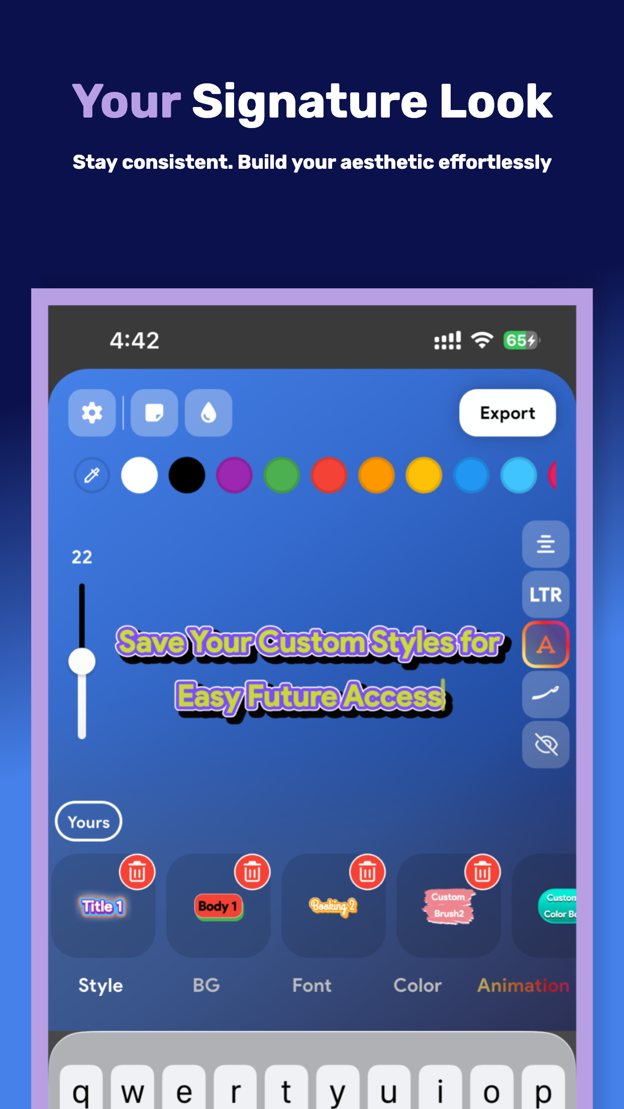 اسکرین شات 7 برنامه فونتا | فونت استوری (فونتگرام)