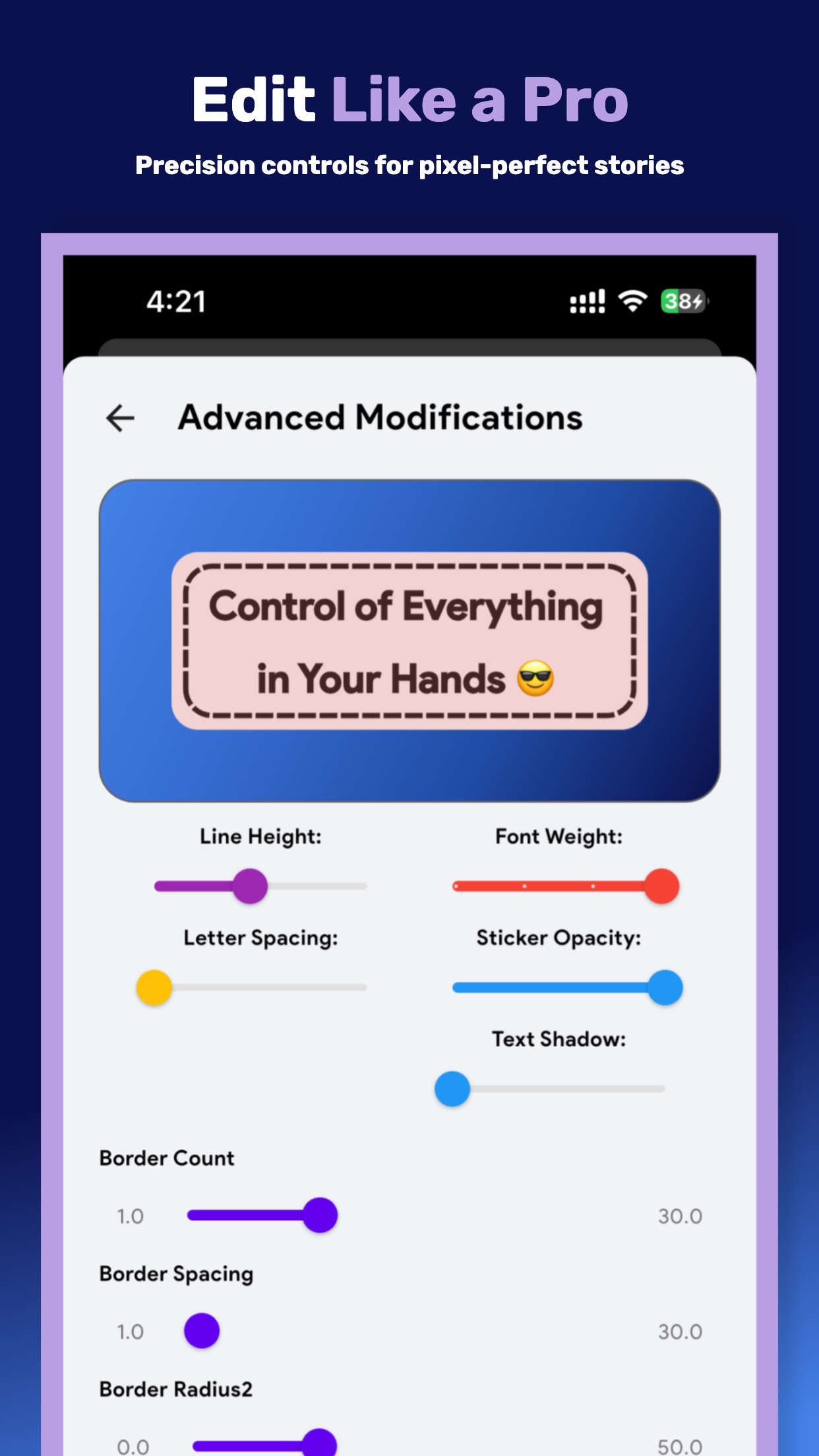 اسکرین شات 4 برنامه فونتا | فونت استوری (فونتگرام)