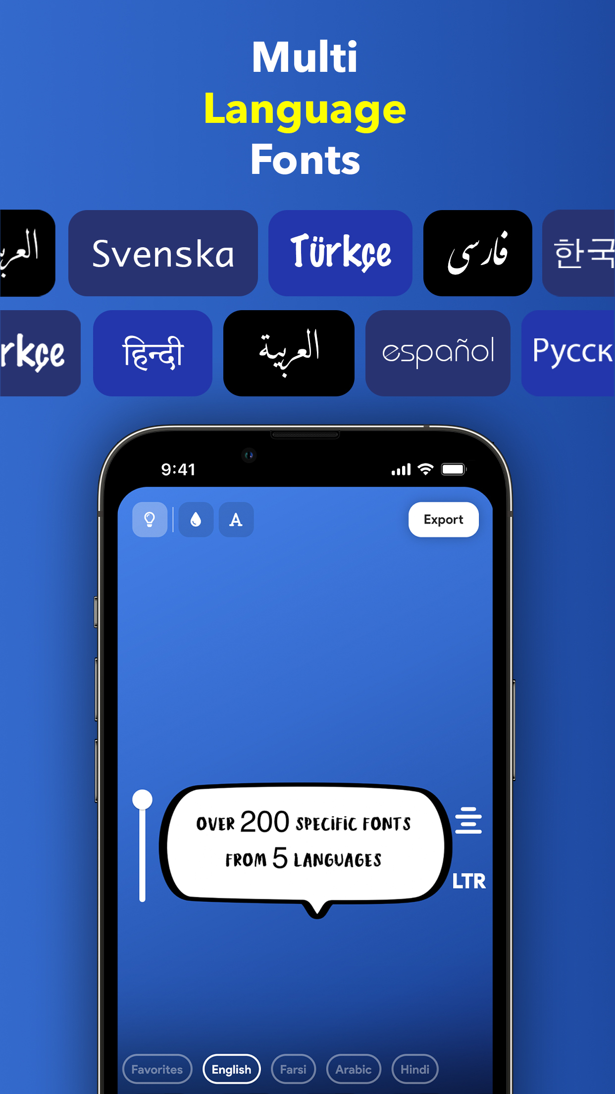 اسکرین شات 1 برنامه فونتا | فونت استوری (فونتگرام)