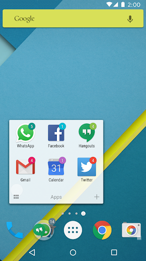 اسکرین شات 4 برنامه ADW Notifier 2