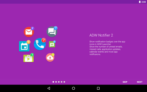 اسکرین شات 8 برنامه ADW Notifier 2