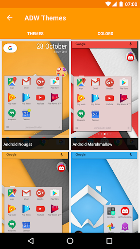 اسکرین شات 7 برنامه ADW Launcher 2