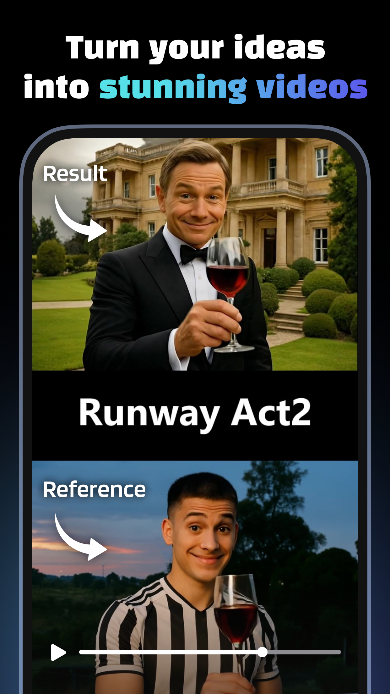 اسکرین شات 3 برنامه Creati:AI Image Video Maker