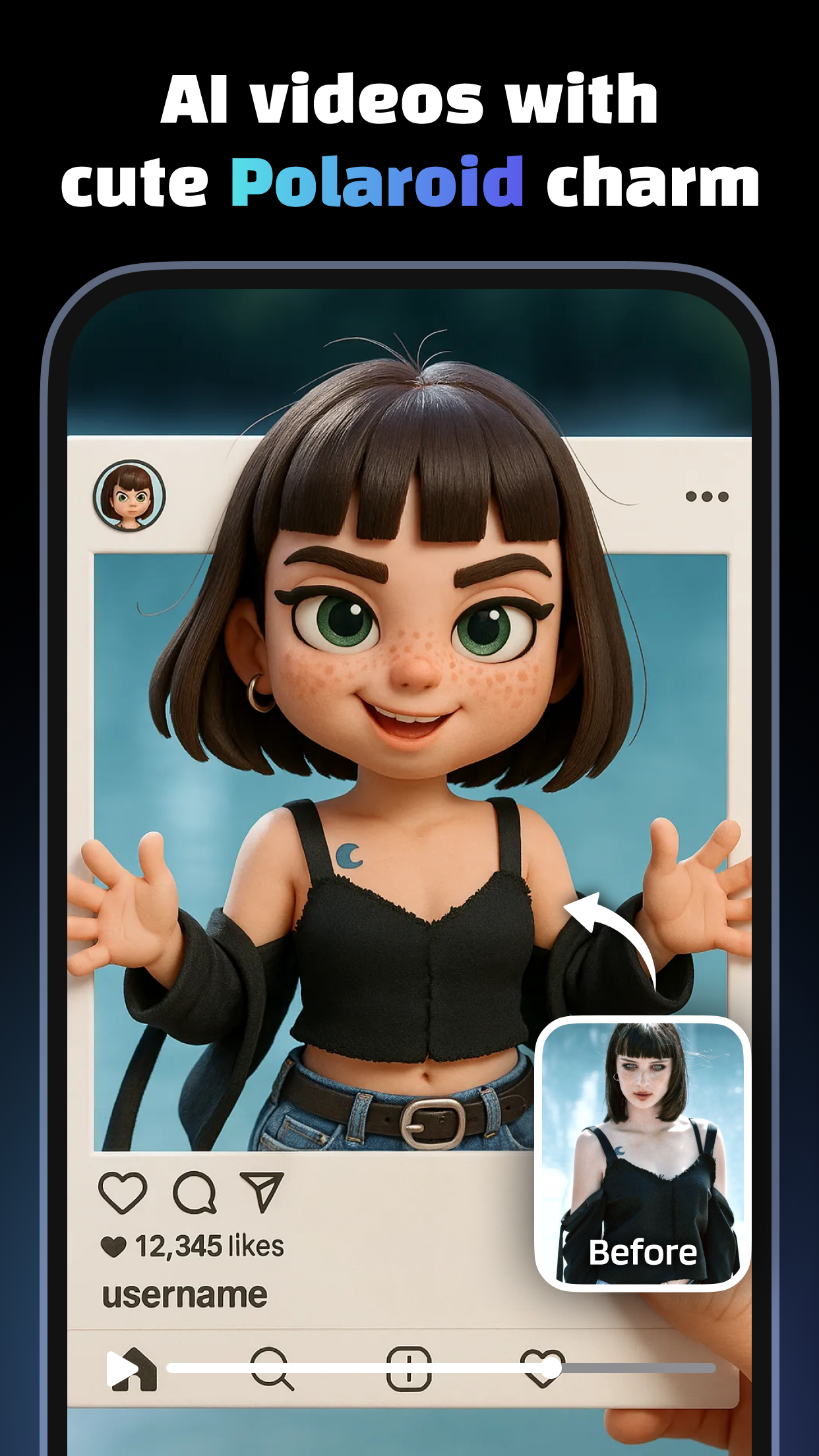 اسکرین شات 1 برنامه Creati AI Photo Generator