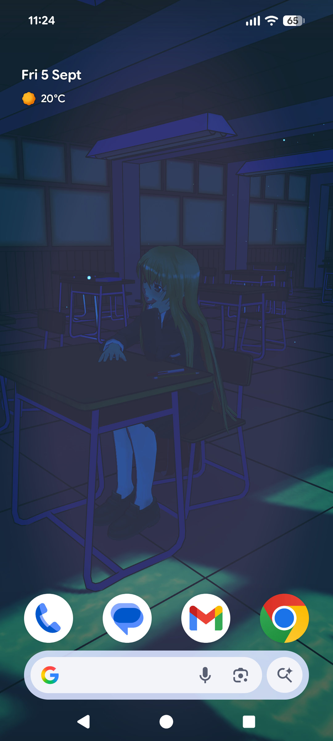 اسکرین شات 3 برنامه Anime School 3D