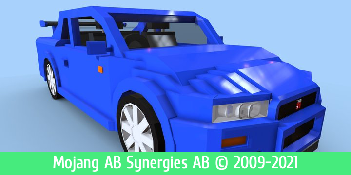 اسکرین شات 1 برنامه Cars mod for Minecraft PE