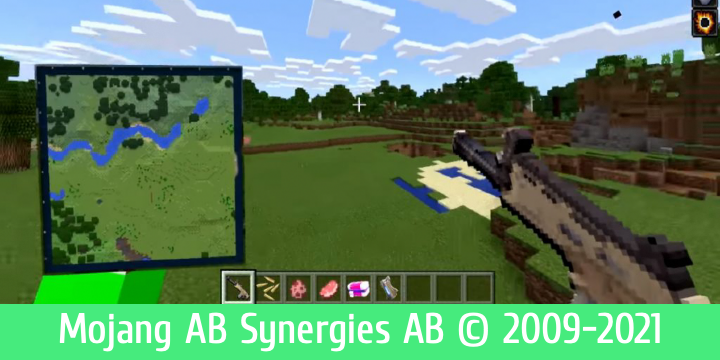 اسکرین شات 2 برنامه Weapon guns mod for Minecraft