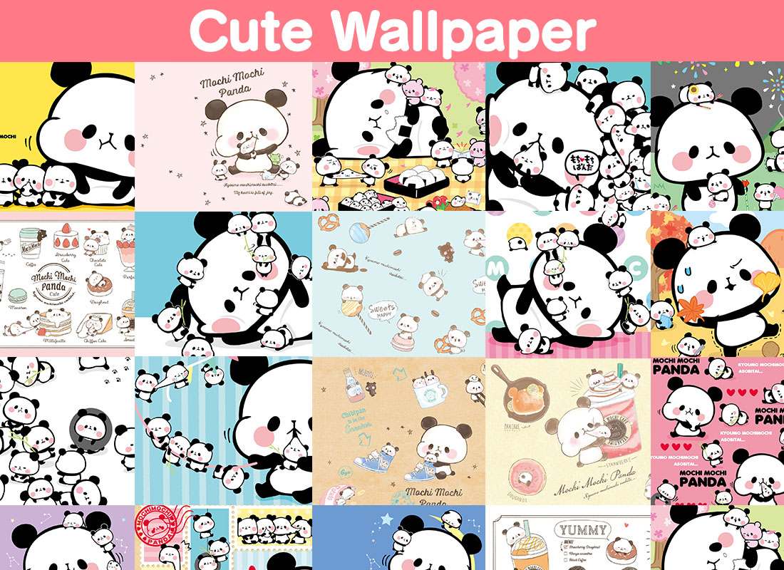 اسکرین شات 1 برنامه Wallpaper MOCHI MOCHI PANDA