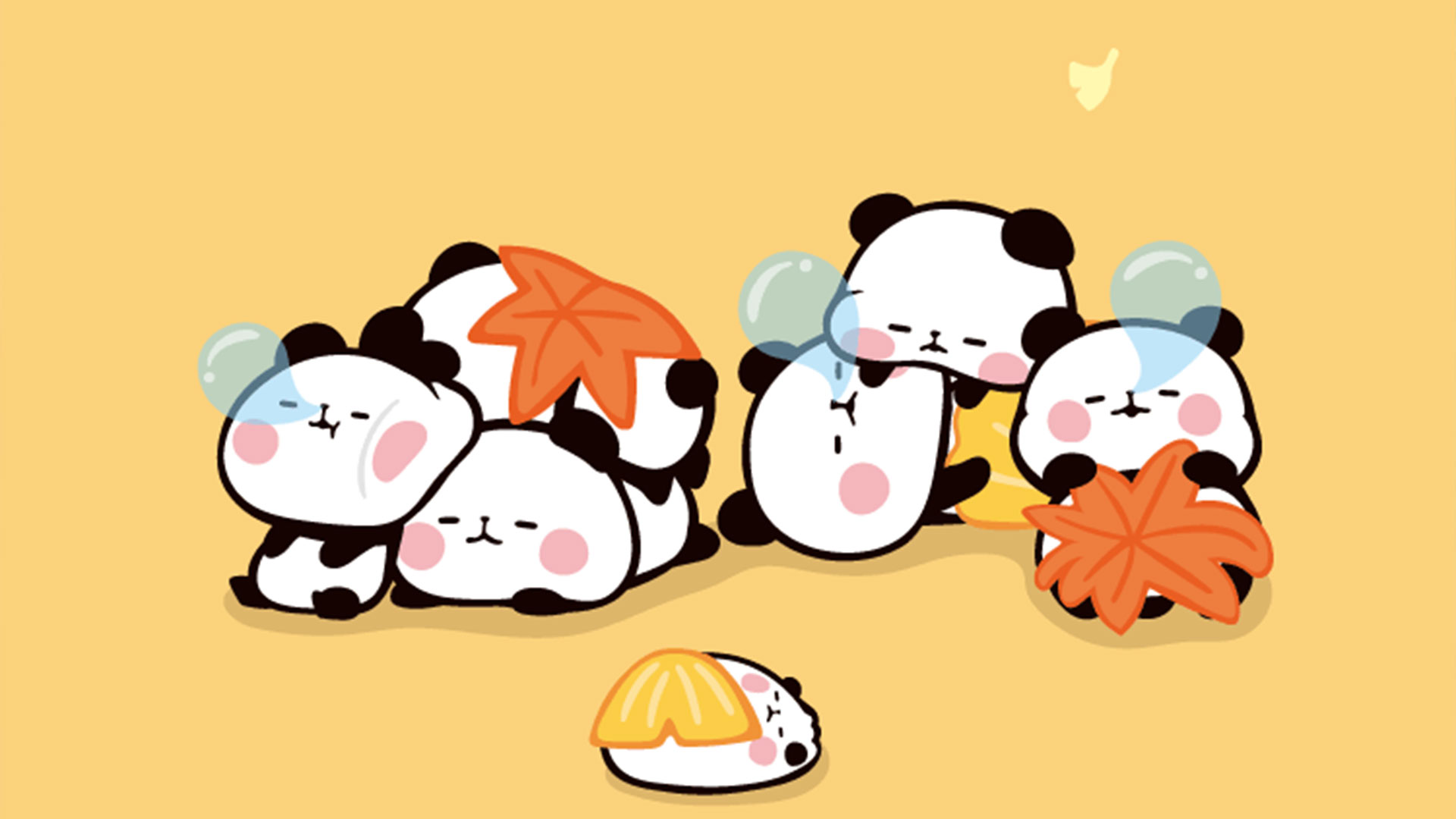 اسکرین شات 4 برنامه Wallpaper MOCHI MOCHI PANDA