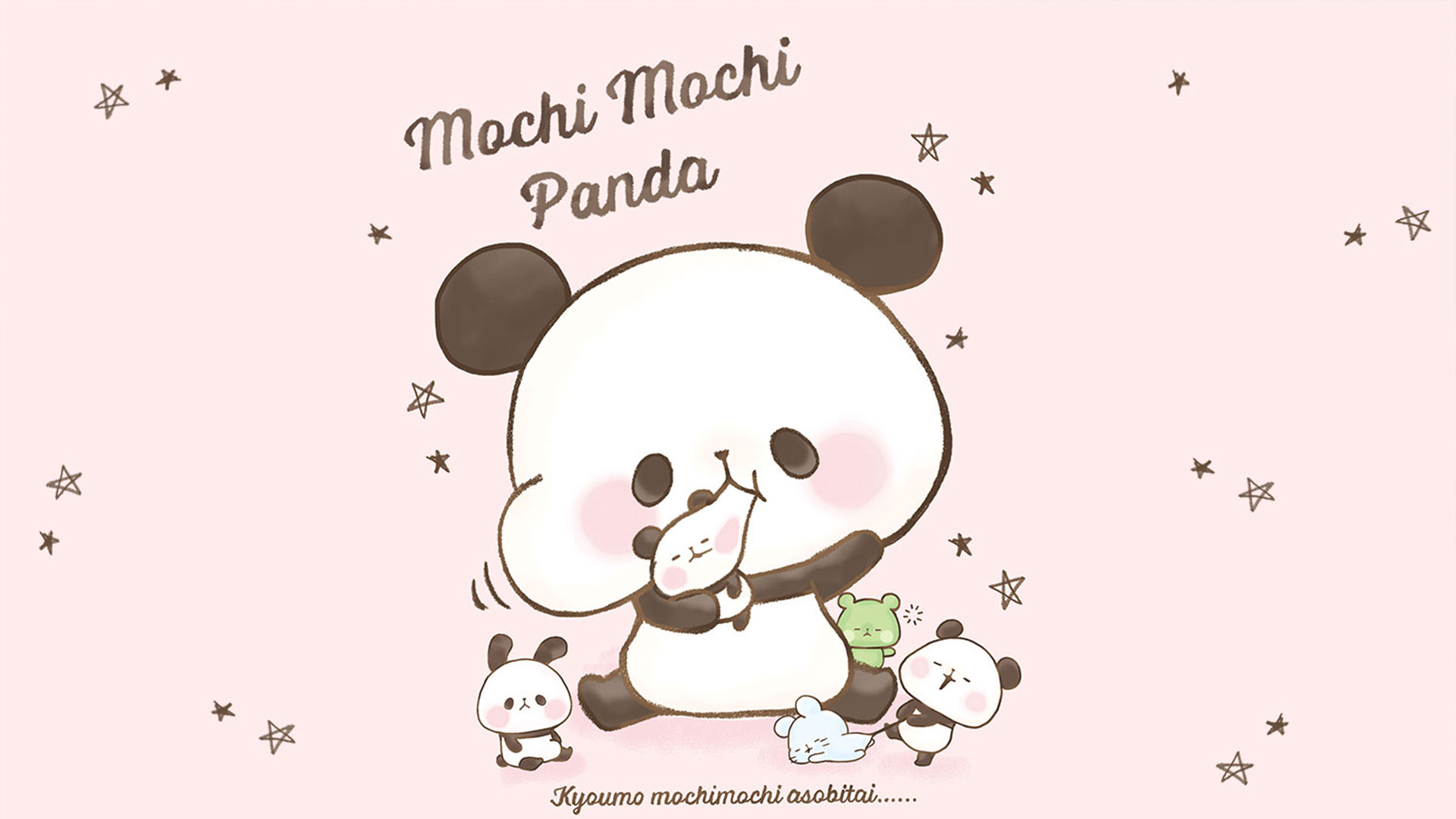 اسکرین شات 3 برنامه Wallpaper MOCHI MOCHI PANDA