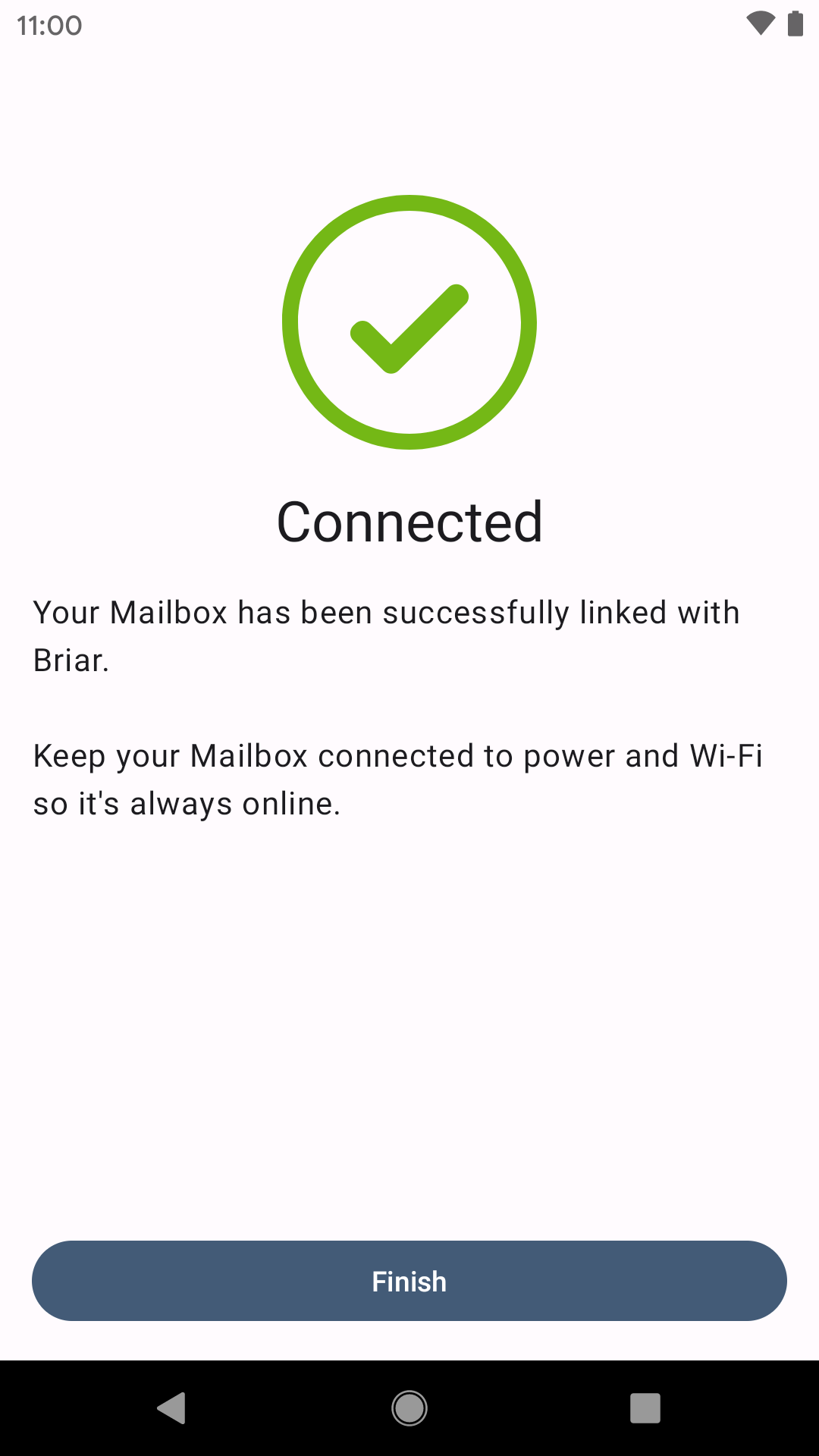 اسکرین شات 6 برنامه Briar Mailbox
