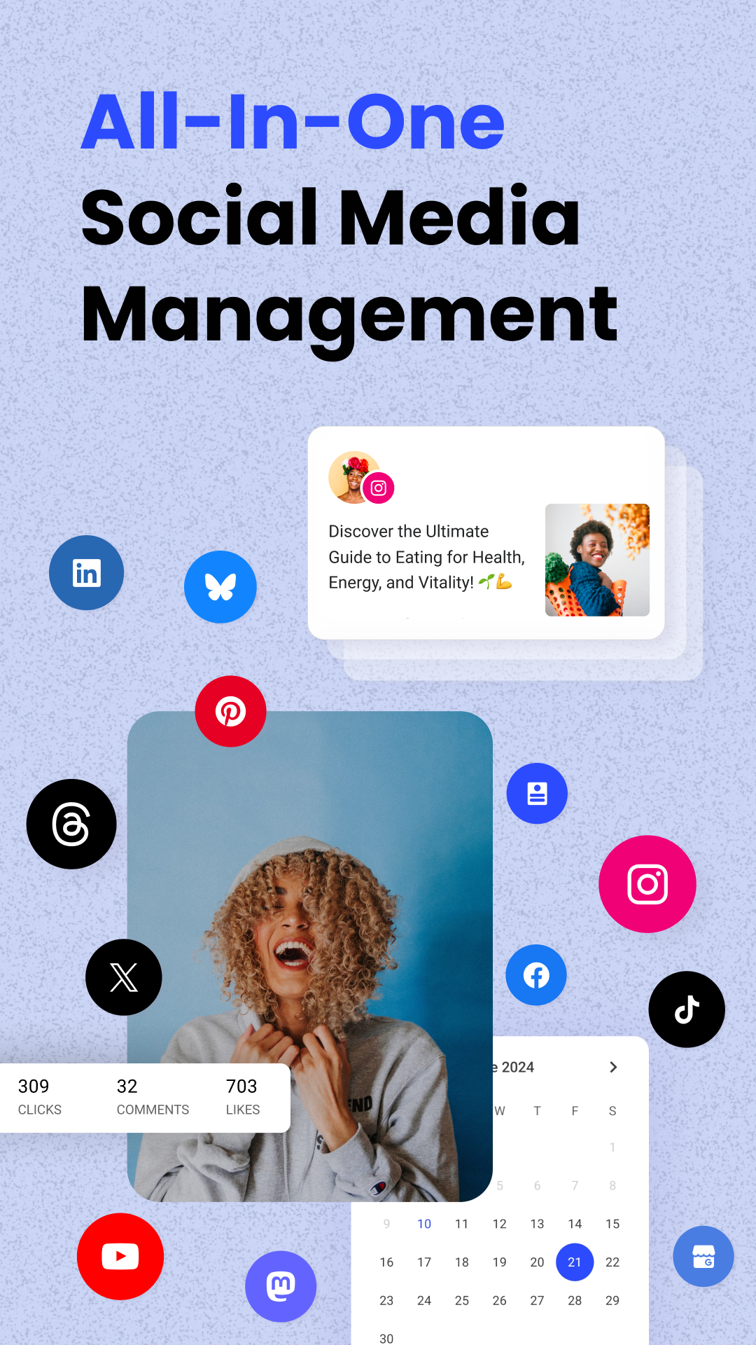 اسکرین شات 1 برنامه Buffer: Social Media Scheduler