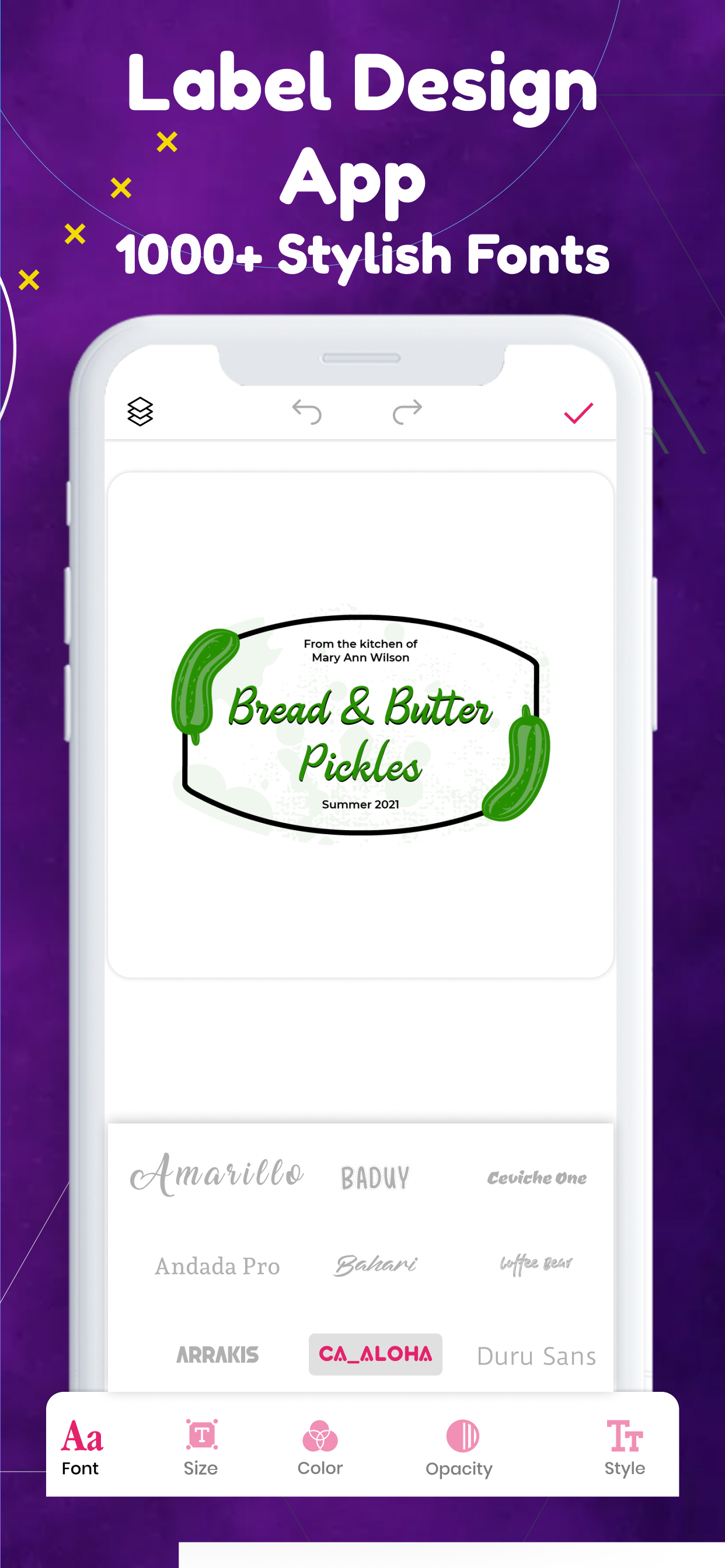 اسکرین شات 5 برنامه Label Maker Apps & Label Pics