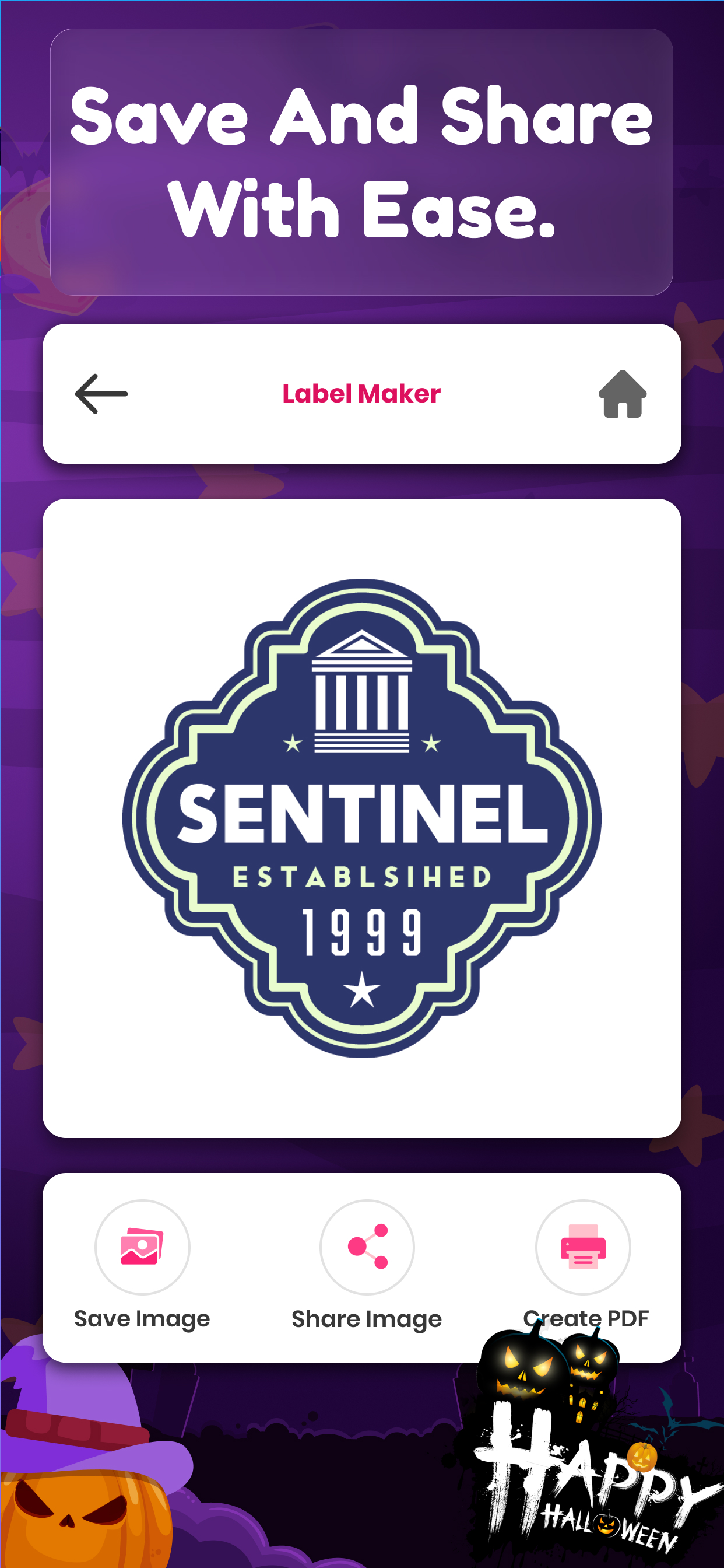 اسکرین شات 8 برنامه Label Maker Apps & Label Pics