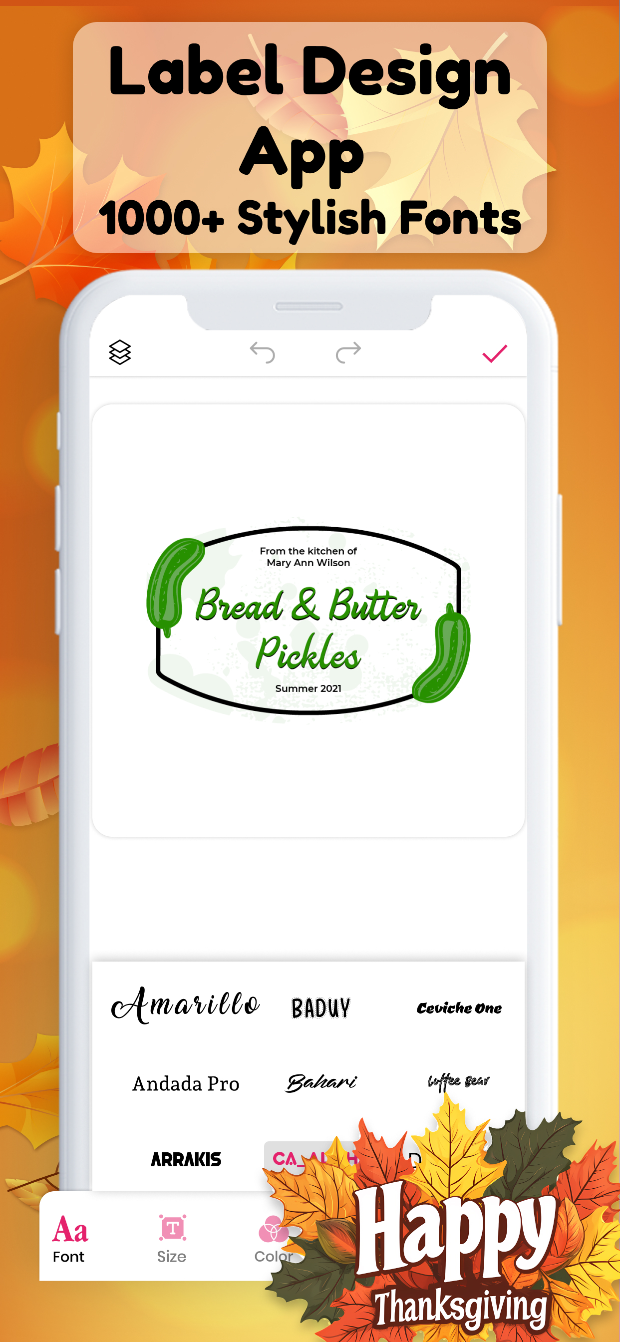 اسکرین شات 4 برنامه Label Maker Apps & Label Pics