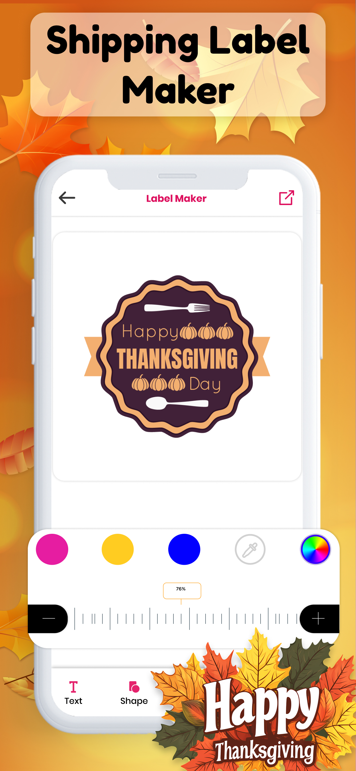 اسکرین شات 5 برنامه Label Maker Apps & Label Pics