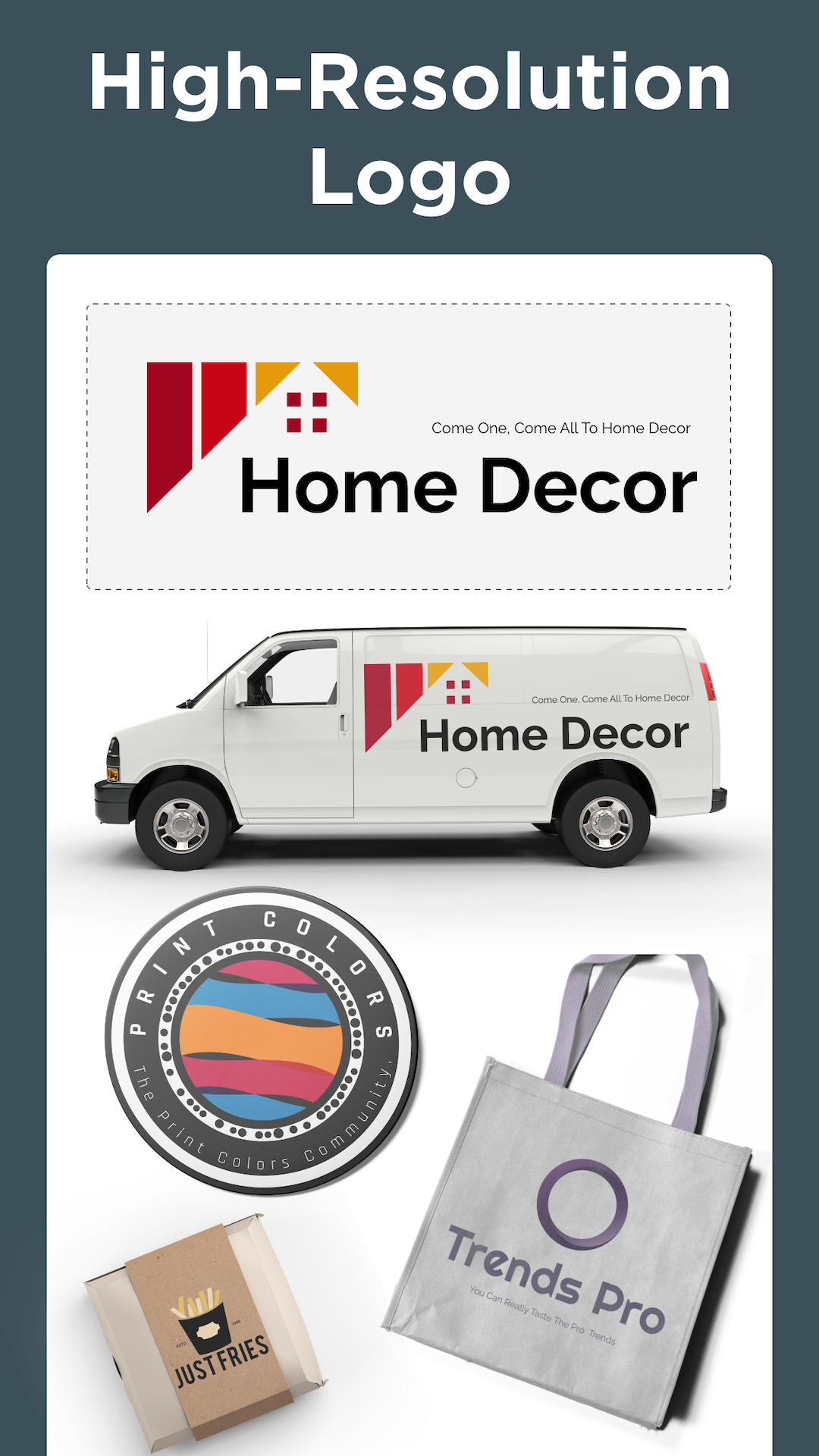 اسکرین شات 8 برنامه Logo Maker - Ai Logo Generator