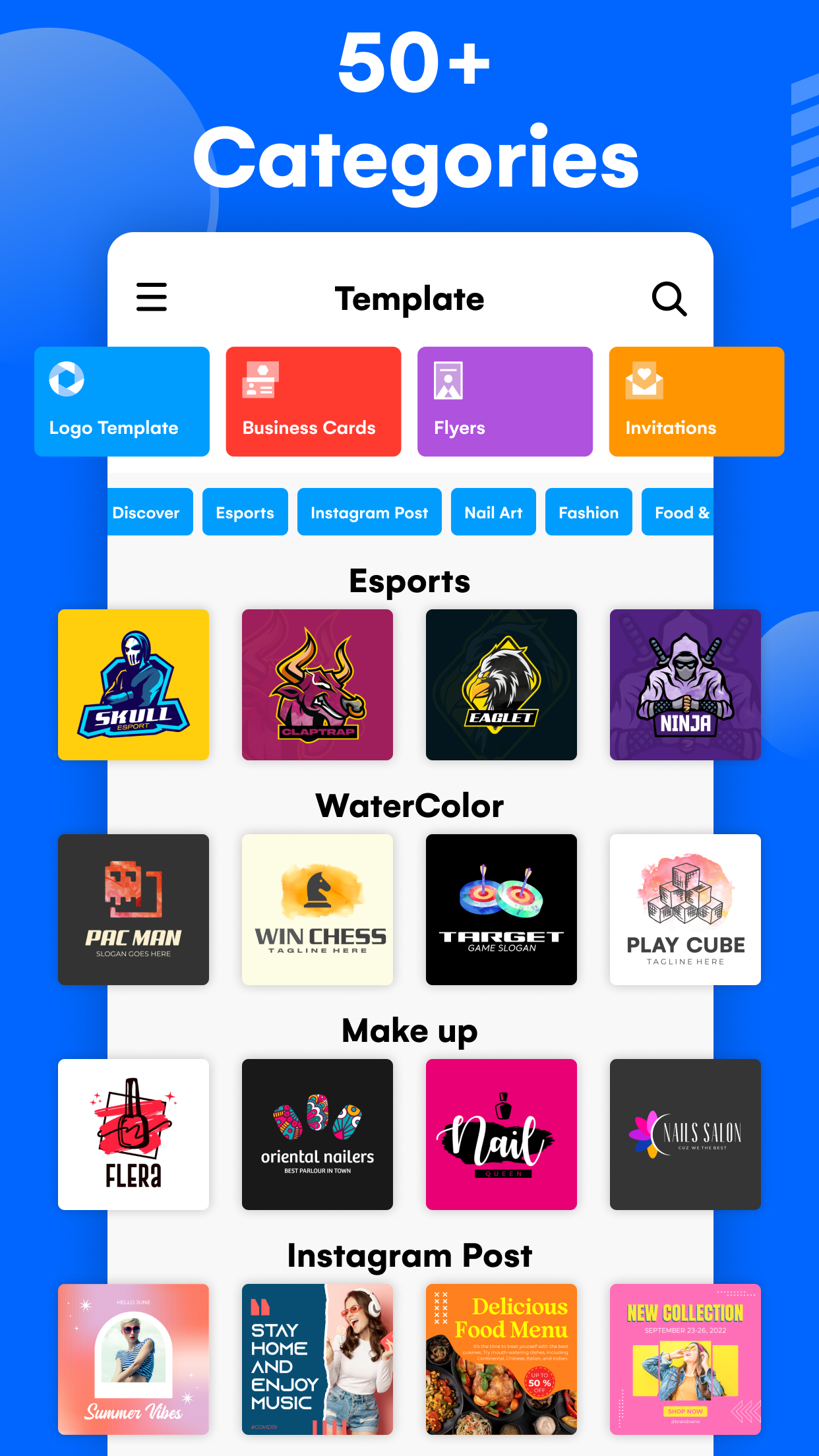 اسکرین شات 2 برنامه Logo Maker : Ai Logo Generator