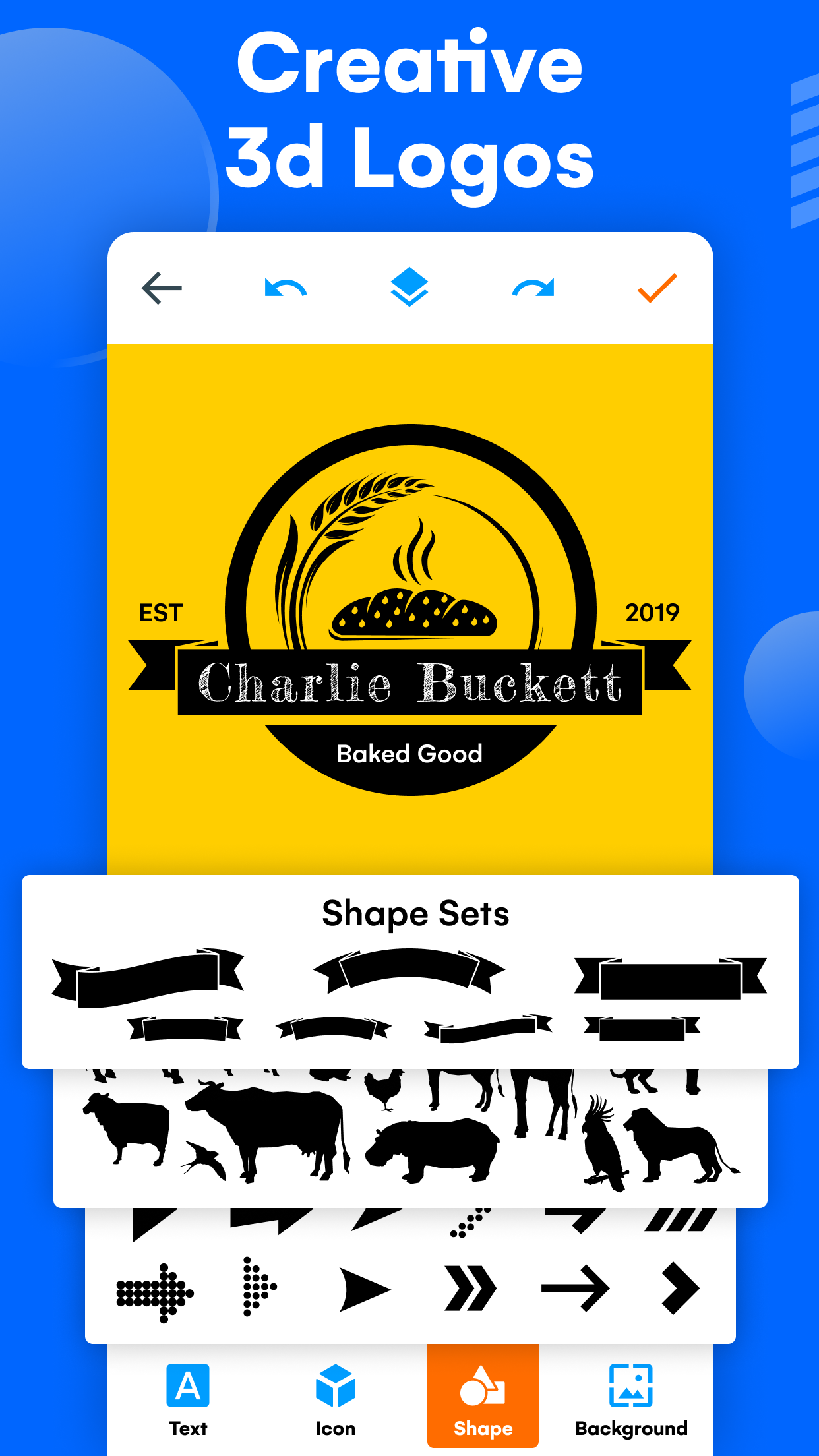 اسکرین شات 8 برنامه Logo Maker : Logo Creator